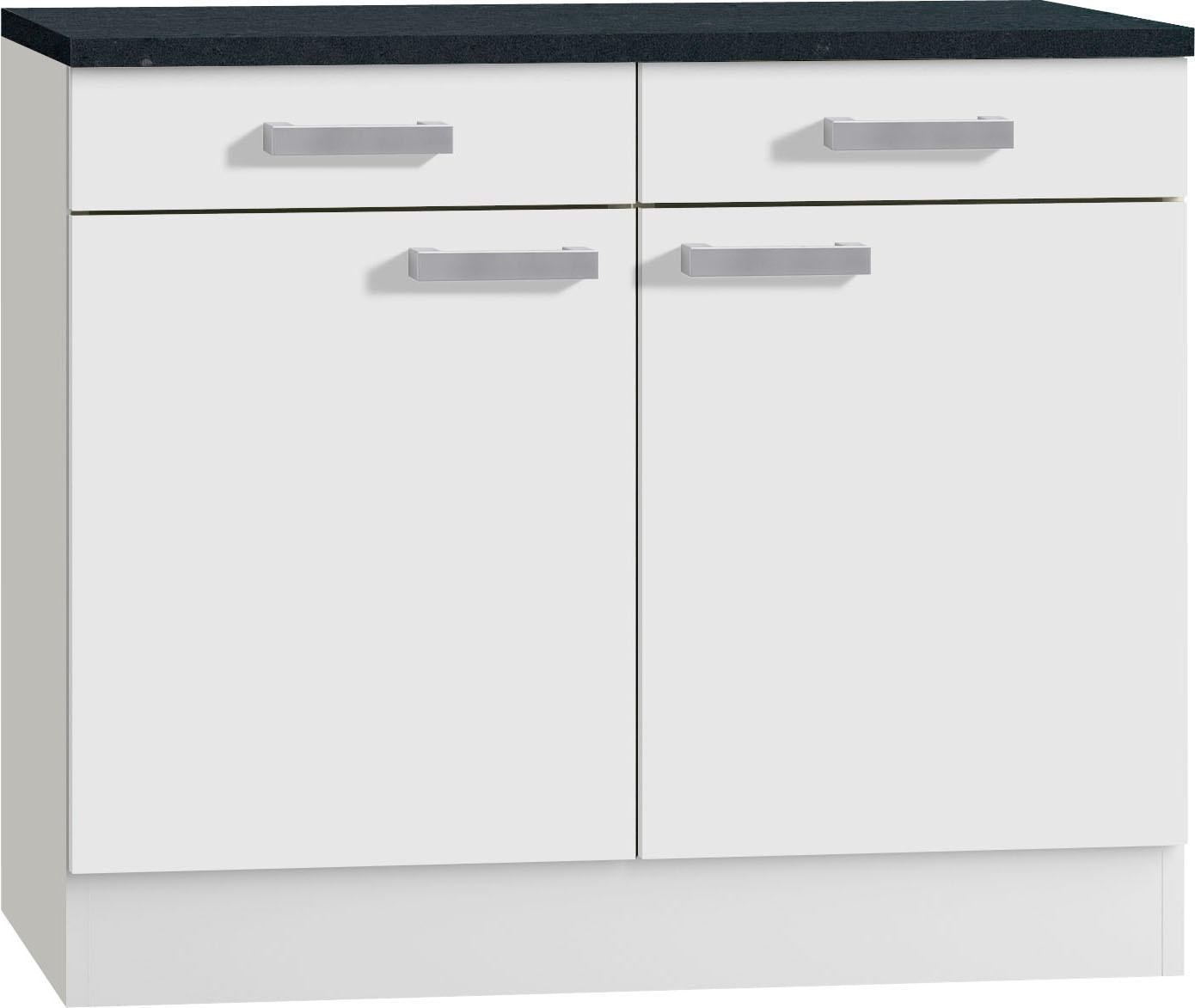 Schubkästen, tief, bei breit, OTTO Unterschrank 2 cm Stauraum online 100 für 50«, OPTIFIT Türen cm mit 50 und kaufen 2 »Odense