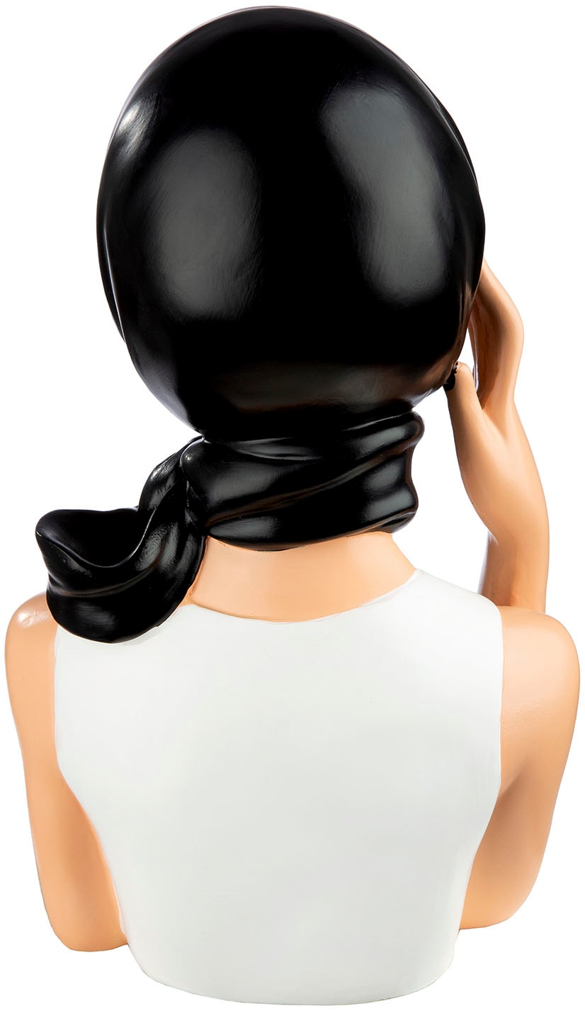 GILDE Dekofigur »Figur Frau Lady Audrey schwarz; weiß H. 27,5 cm«