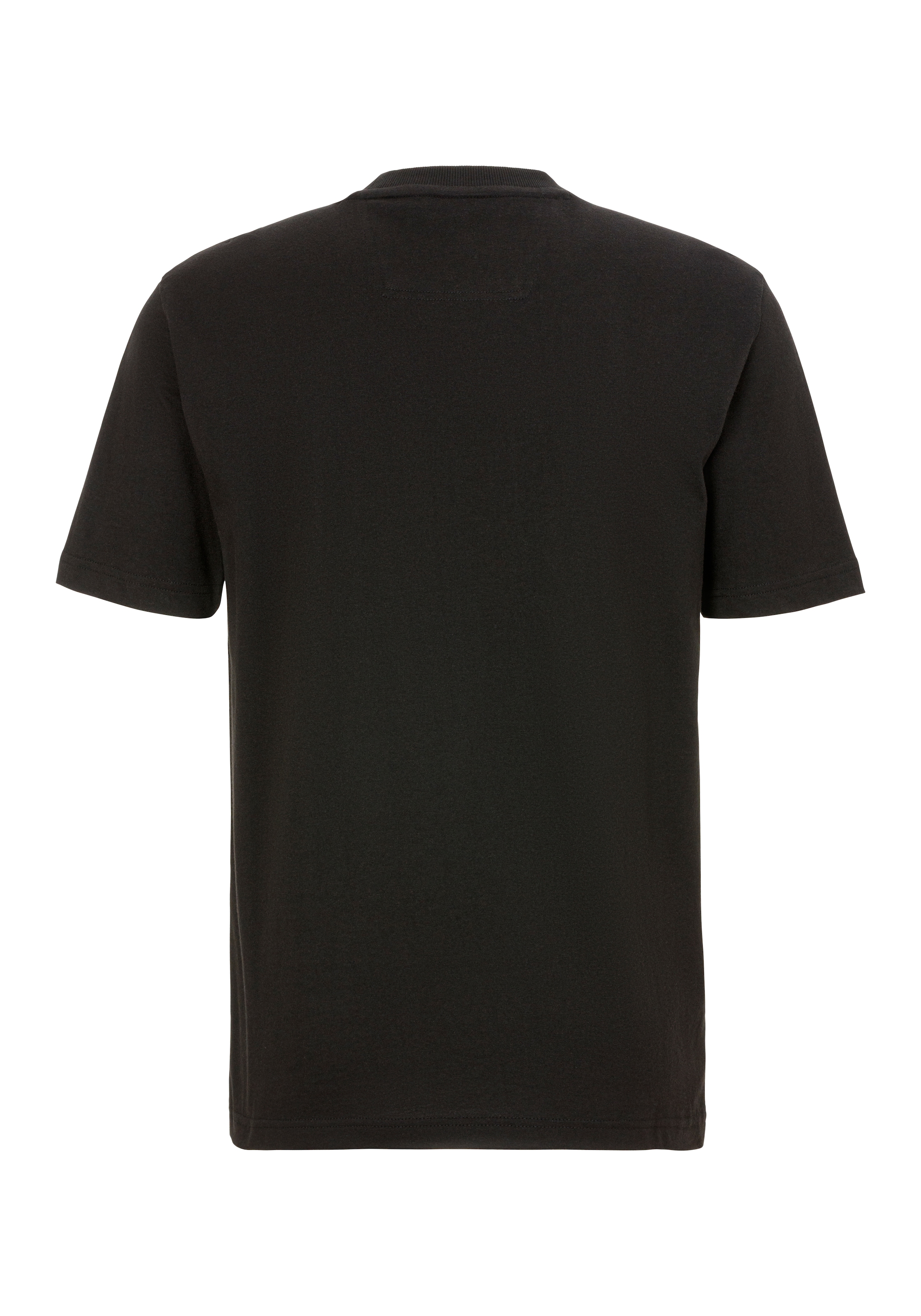 BOSS GREEN T-Shirt »Tee Logo Rib«, mit großem Aufdruck
