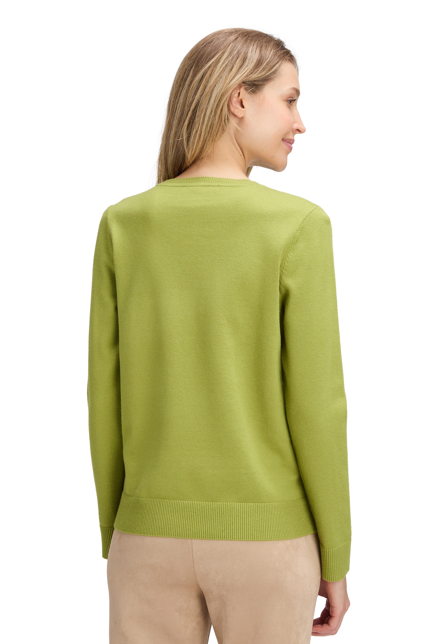 Betty Barclay Rundhalspullover »Basic-Strickpullover mit Rundhalsausschnitt«