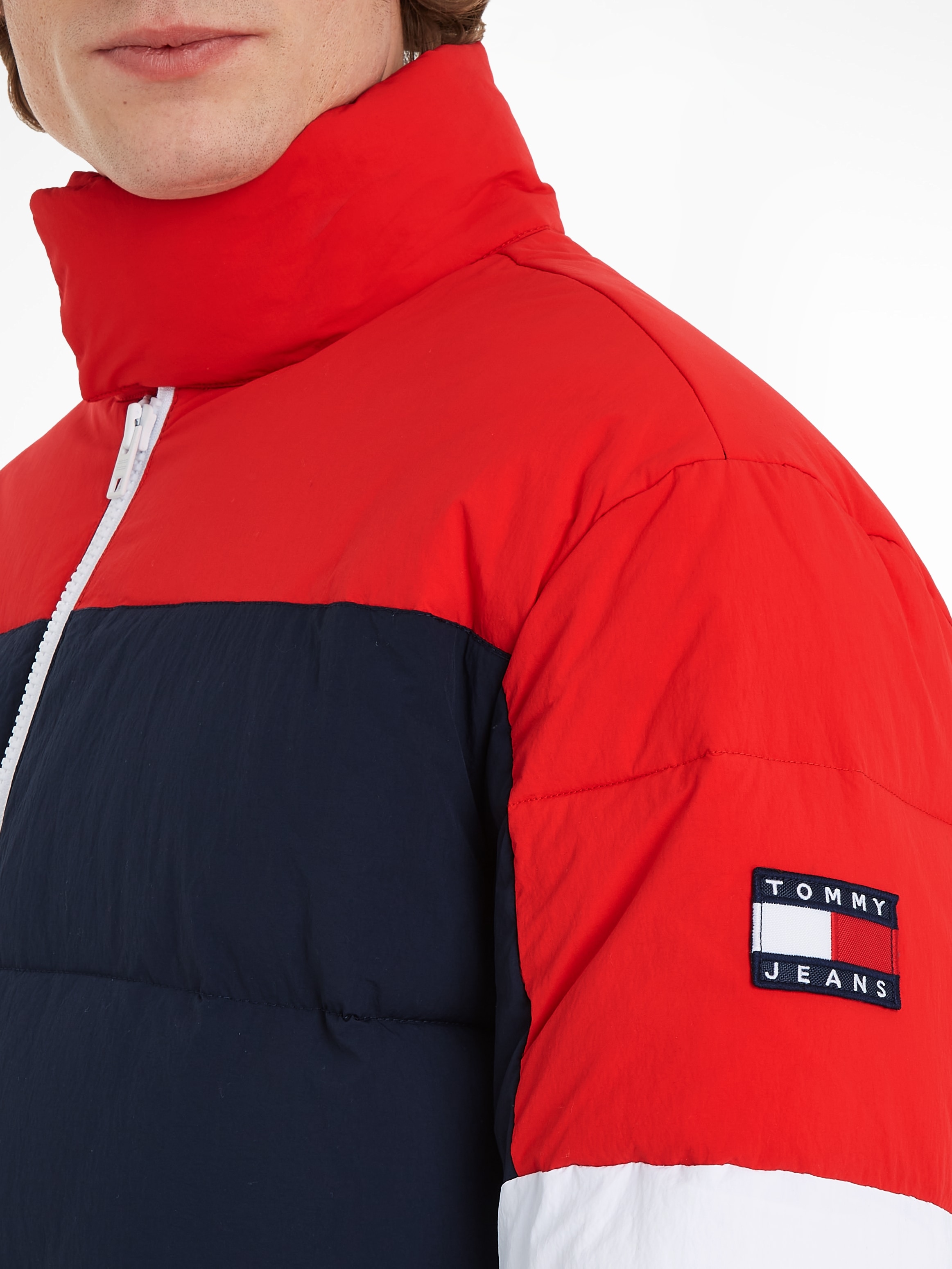 Tommy Jeans Steppjacke »TJM RWB COLORBLOCK PUFFER«