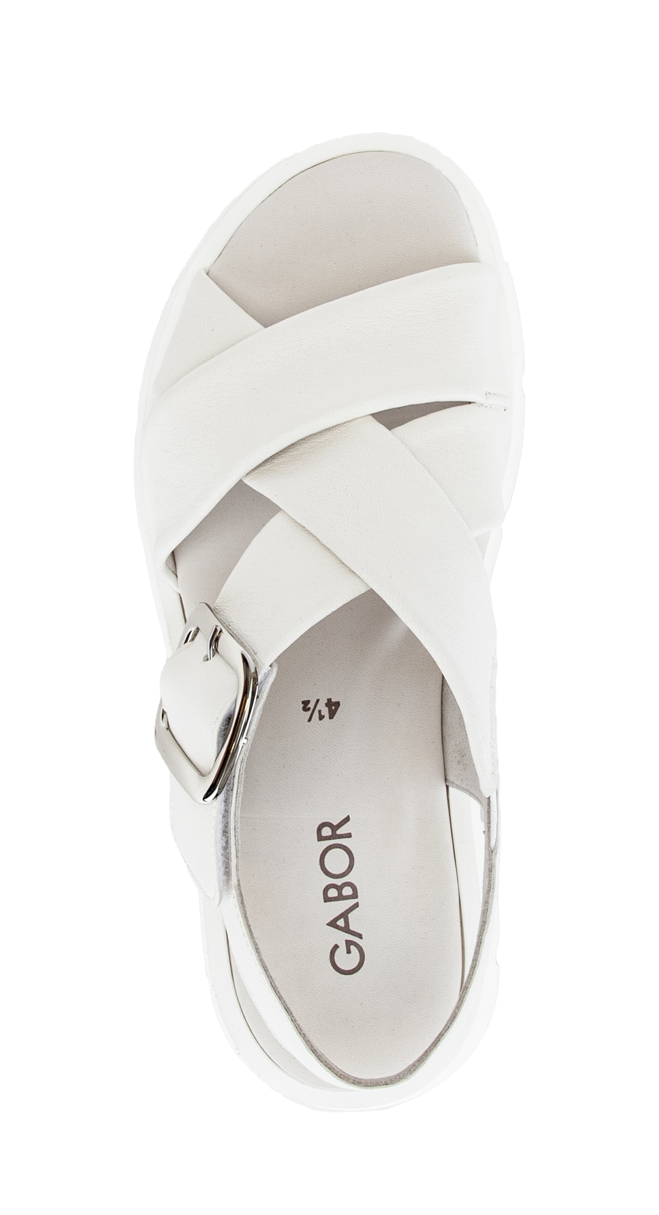 Gabor Keilsandalette  Plateau, Sommerschuh, Riemchensandale mit Best Fitting Ausstattung