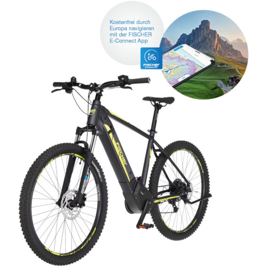 FISCHER Fahrrad E-Bike »MONTIS 5.0i 504«, 10 Gang