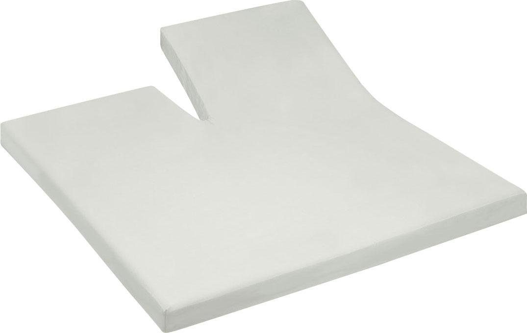 Cinderella Spannbettlaken »Jersey Split« für Split Topper in beige, Größe 200x200-210 25