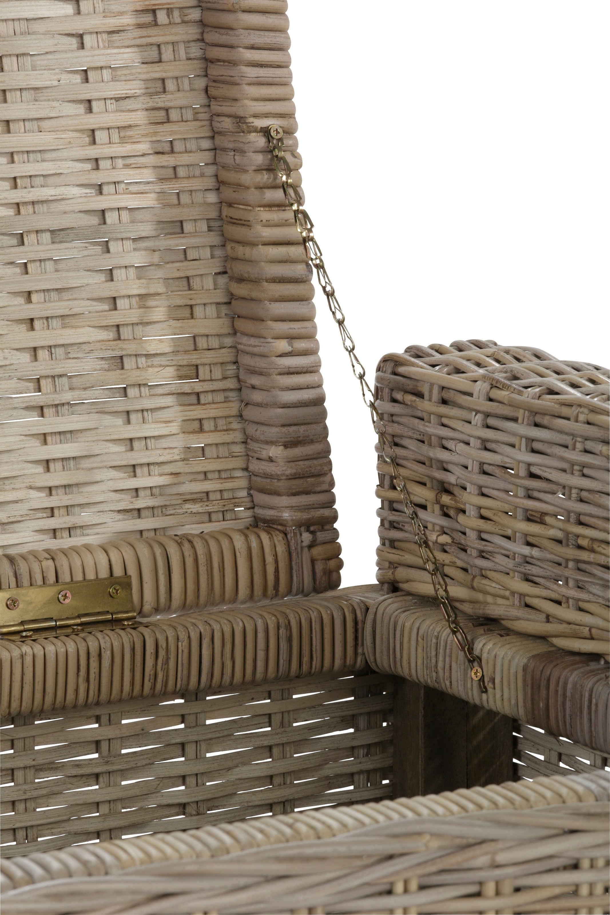 Home affaire Sitztruhe »Schönerempfang, TOPSELLER!« Rattan-Bank, OTTOs Choice,  Belastbar bis max. 80 Kg, mit Stauraum