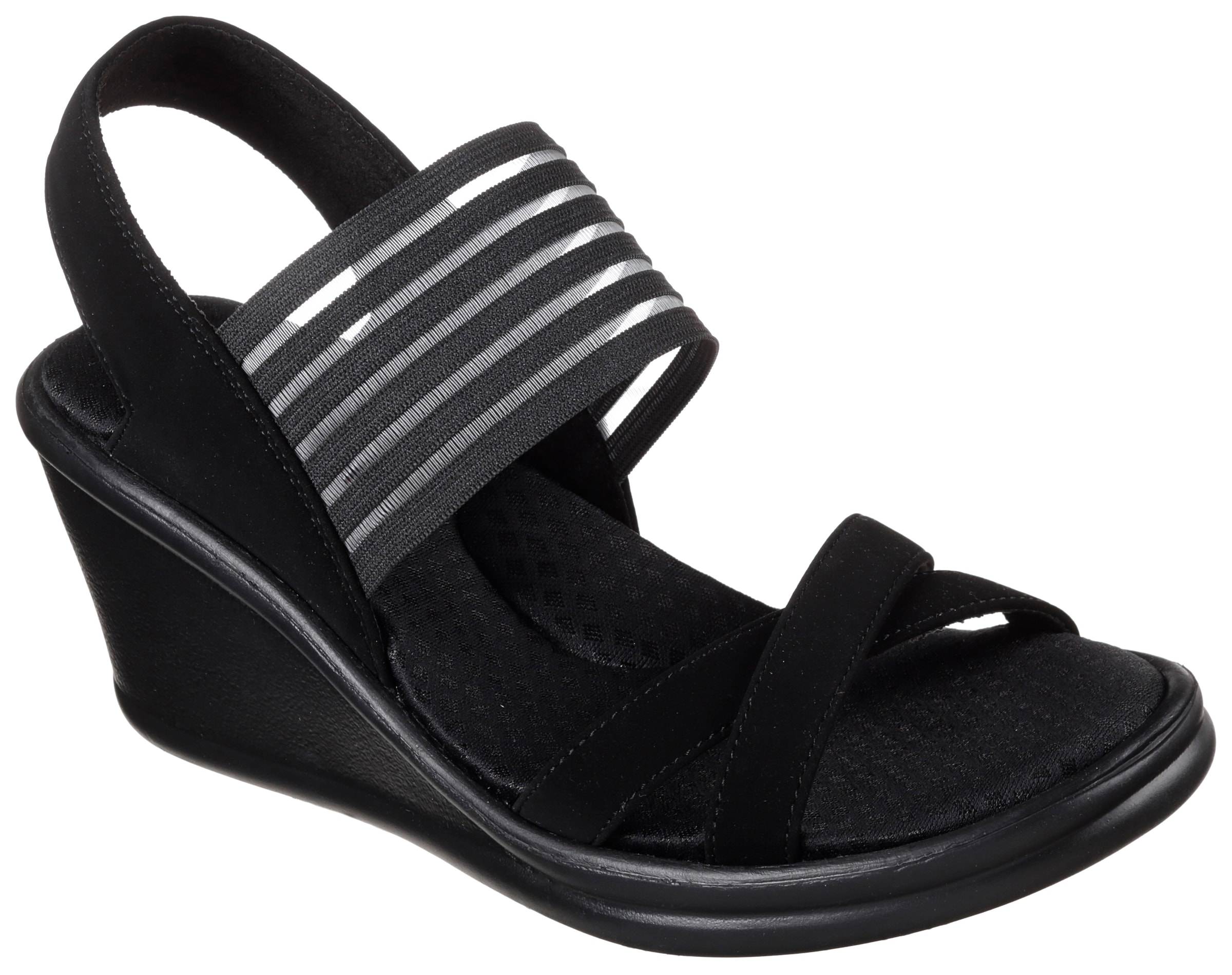 Keilsandalette »RUMBLERS-SOLAR BURST«, Sommerschuh, Sandale, Keilabsatz, mit Memory Foam