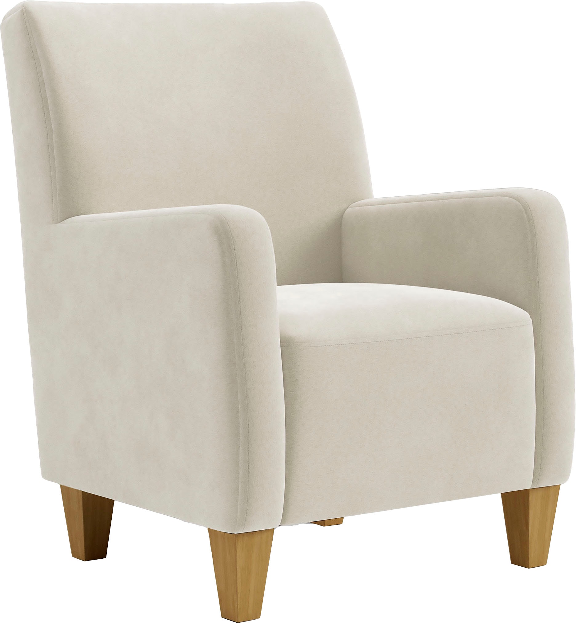 Home affaire Sessel »Viva« mit Federkern, mit Eichenfüßen