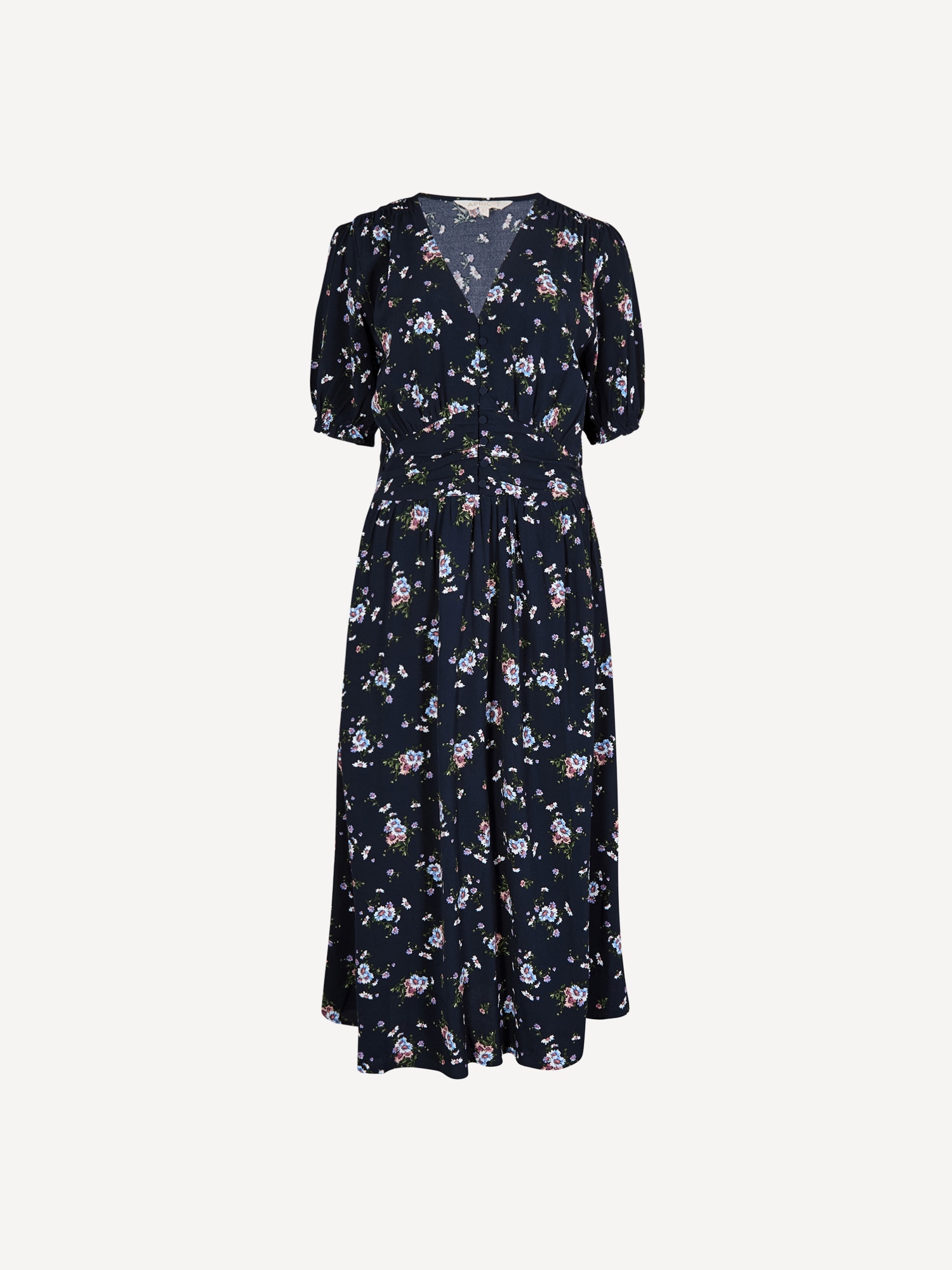 Apricot Druckkleid »Midi-Kleid« mit Blumenprint
