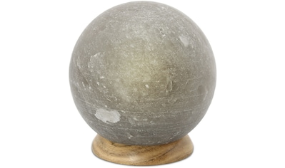 Salzkristall-Tischlampe »Planet«, Handgefertigt aus Salzkristall - jeder Stein ein...