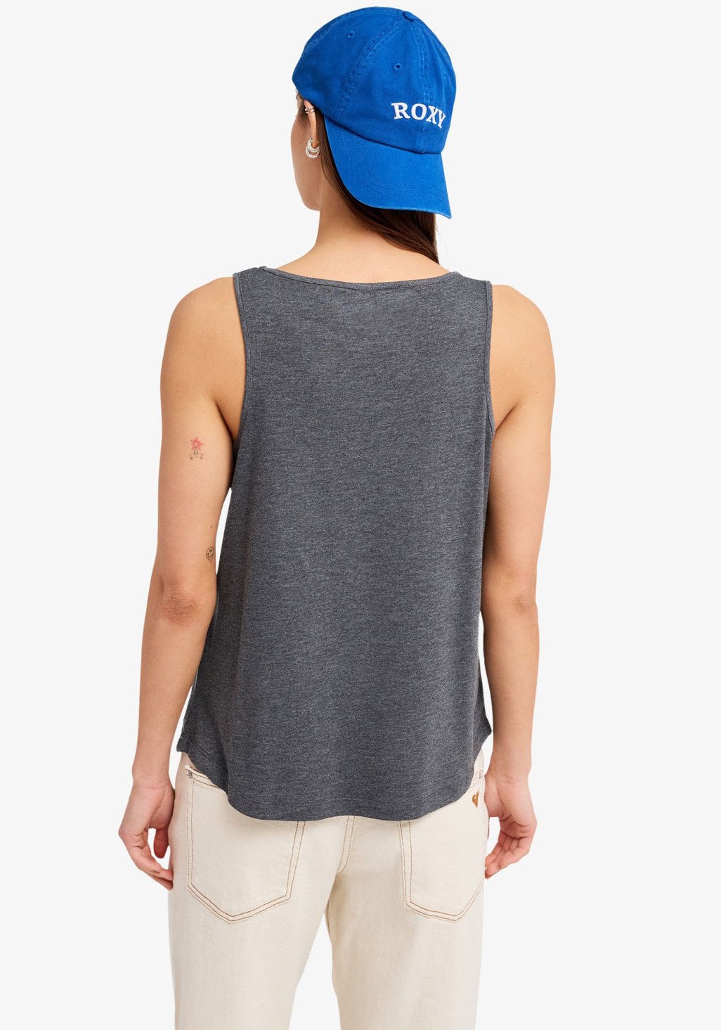 Roxy Tanktop »VL SURFCLASHORT SLEEVEIC TANK« Tanktop-Design, aus Polyester und Viskose