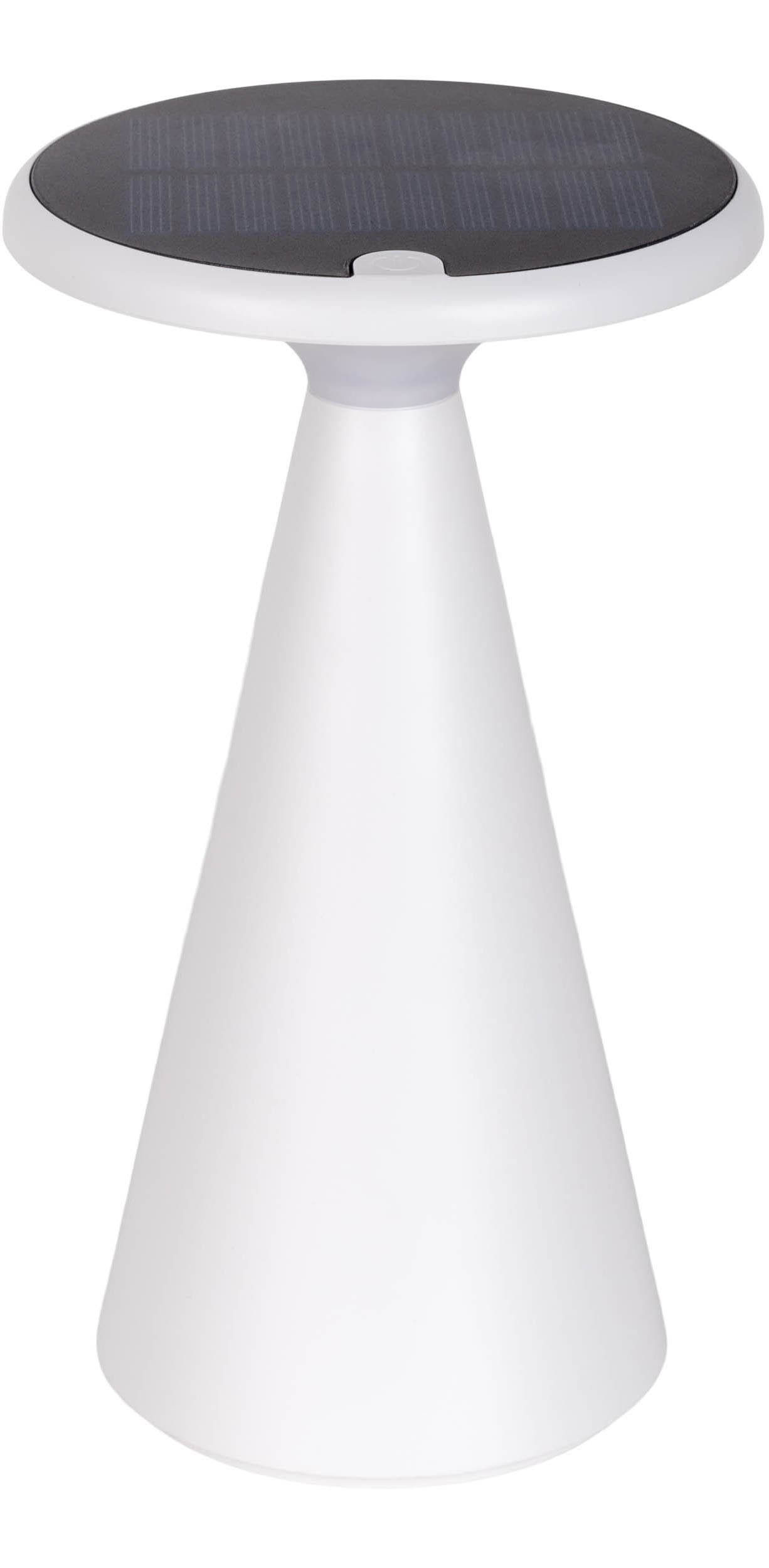 näve LED Tischleuchte »Palu«, 1 flammig, Leuchtmittel LED-Modul | LED wechselbar, Solar-/Akkubetrieb, Touch, Dimmbar, Memory, USB-C-Ladekabel, warmweiß