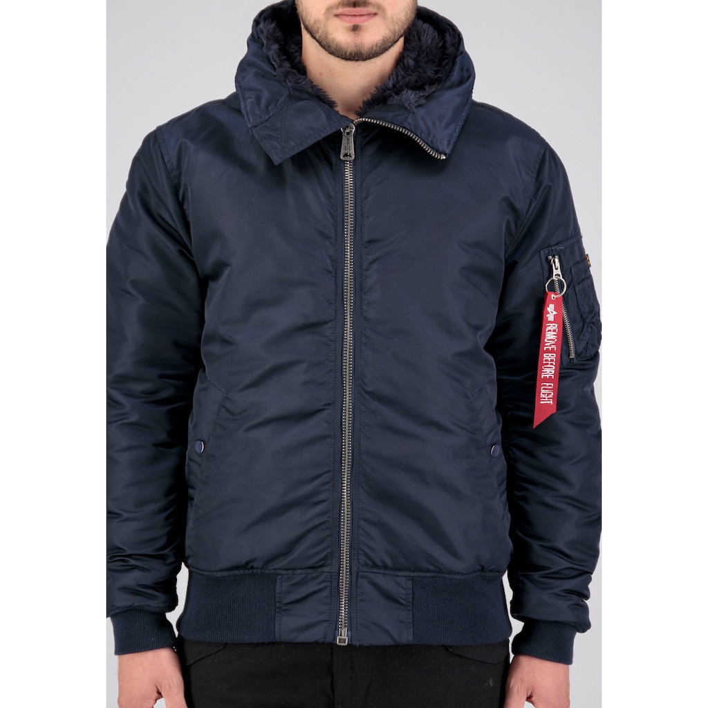 Alpha Industries Bomberjacke »MA-1 HOODED«, mit Kapuze