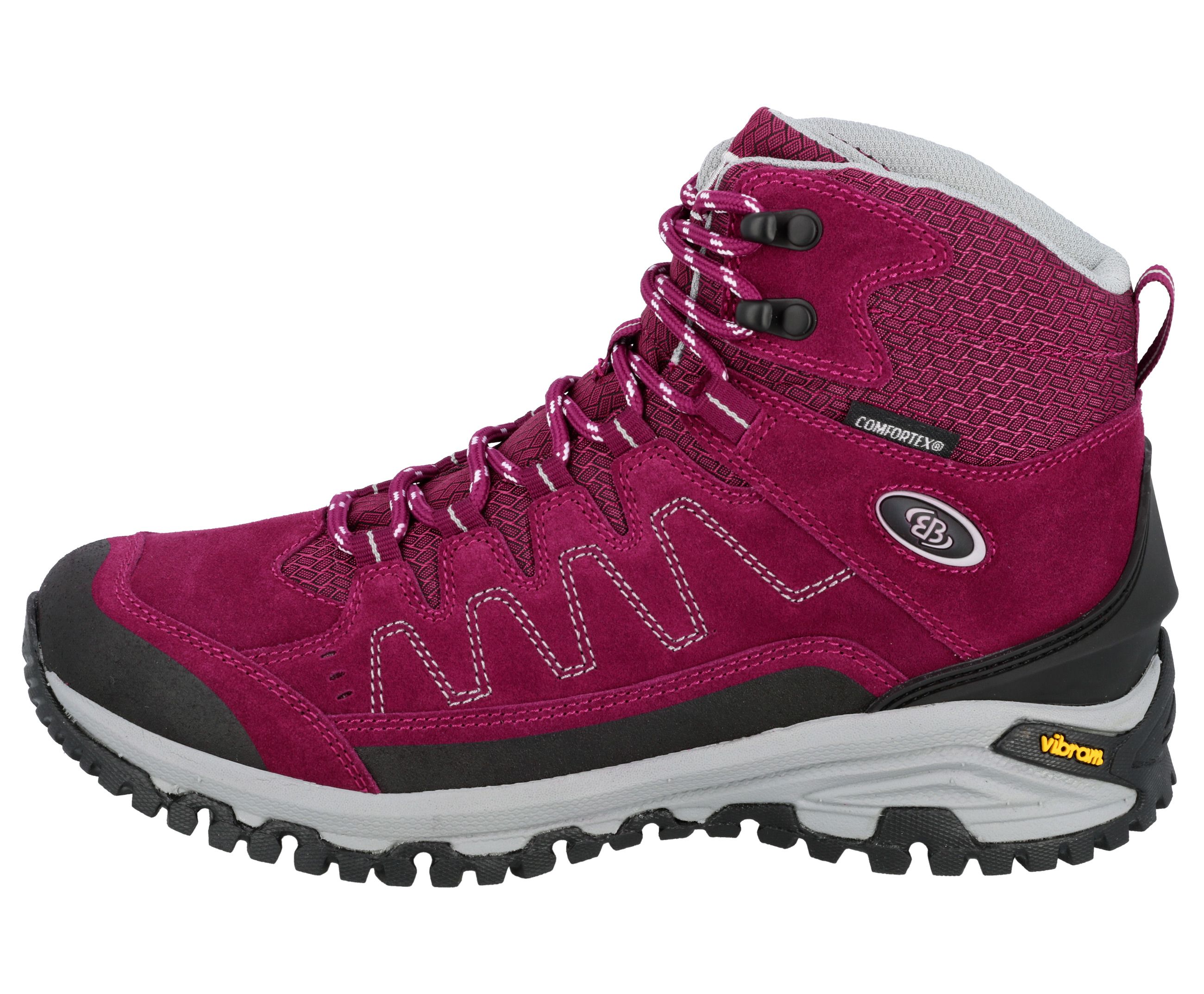 Brütting Damen Outdoorschuh »Outdoorstiefel Mount Nansen High« in lila, Größe 37
