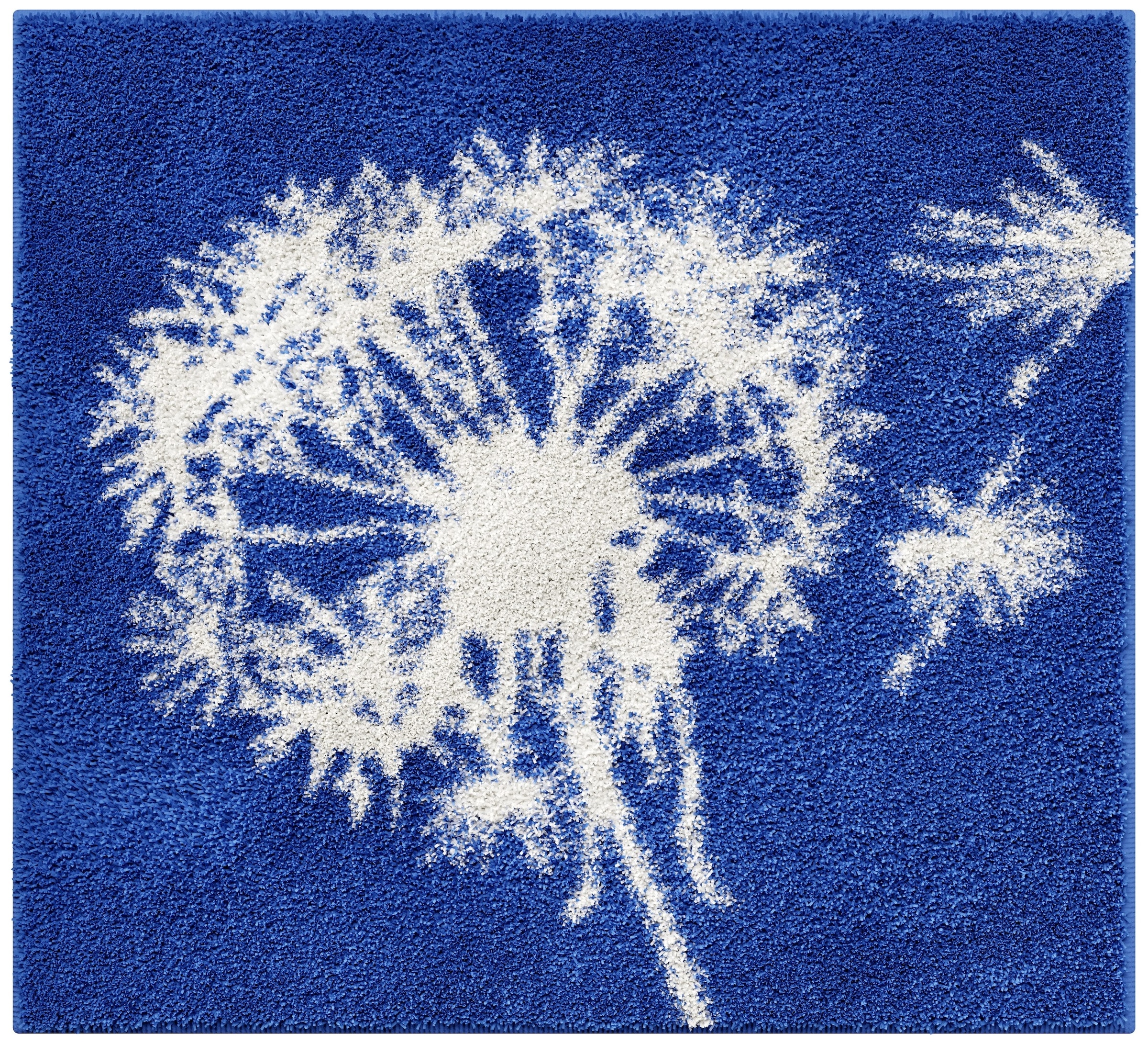 Grund Badematte »Pusteblume, Badvorleger, Badezimmer Teppich, sehr weich«, rutschhemmend beschichtet, schnell trocknend-fußbodenheizungsgeeignet, weiche Haptik, auch als 2-teiliges Set erhältlich, Made in Europe