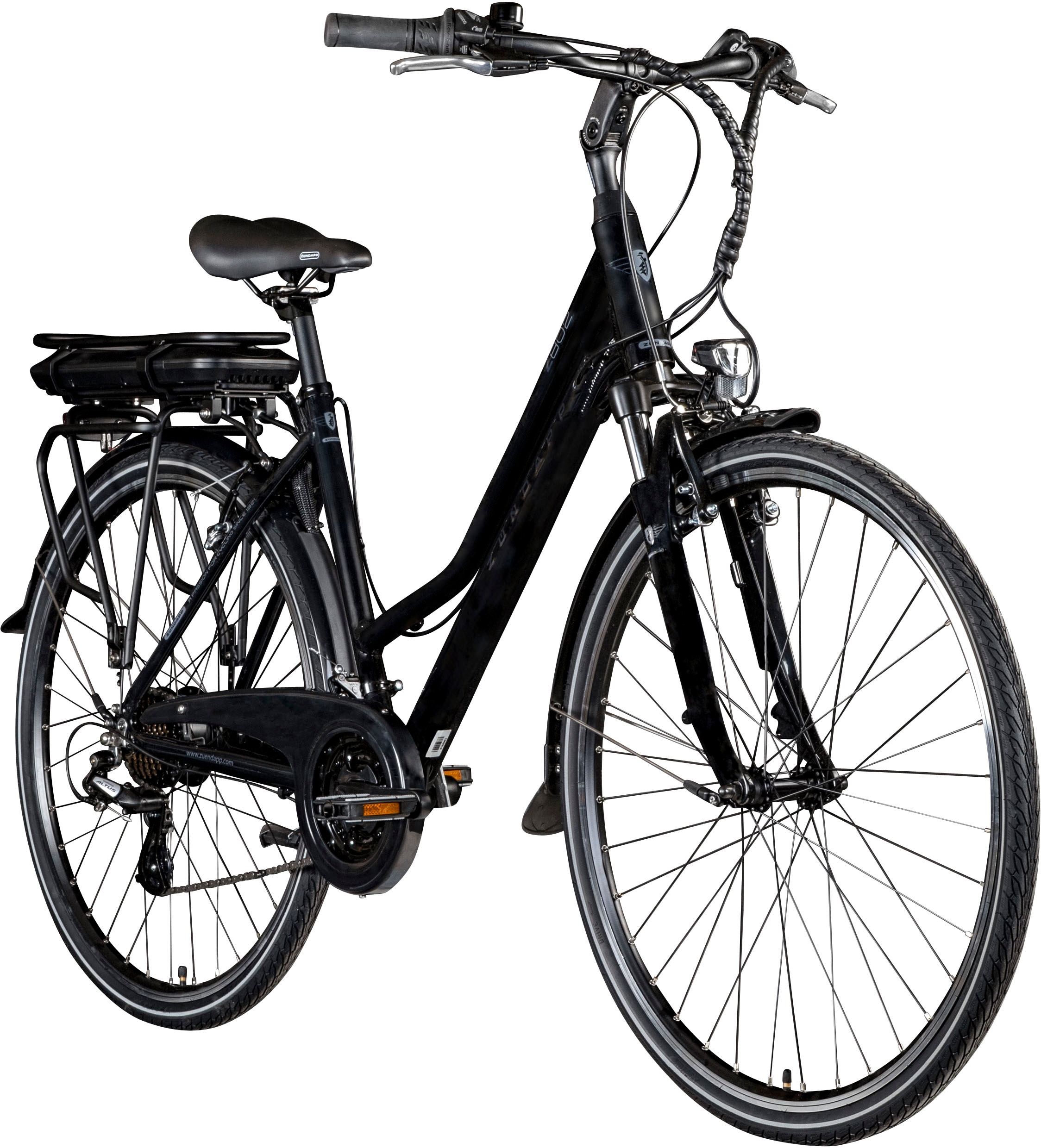 Zündapp E-Bike »Z802 Damen«, 21 Gang, Shimano, Altus RD-M310, Heckmotor 250 W, Pedelec, Elektrofahrrad für Damen