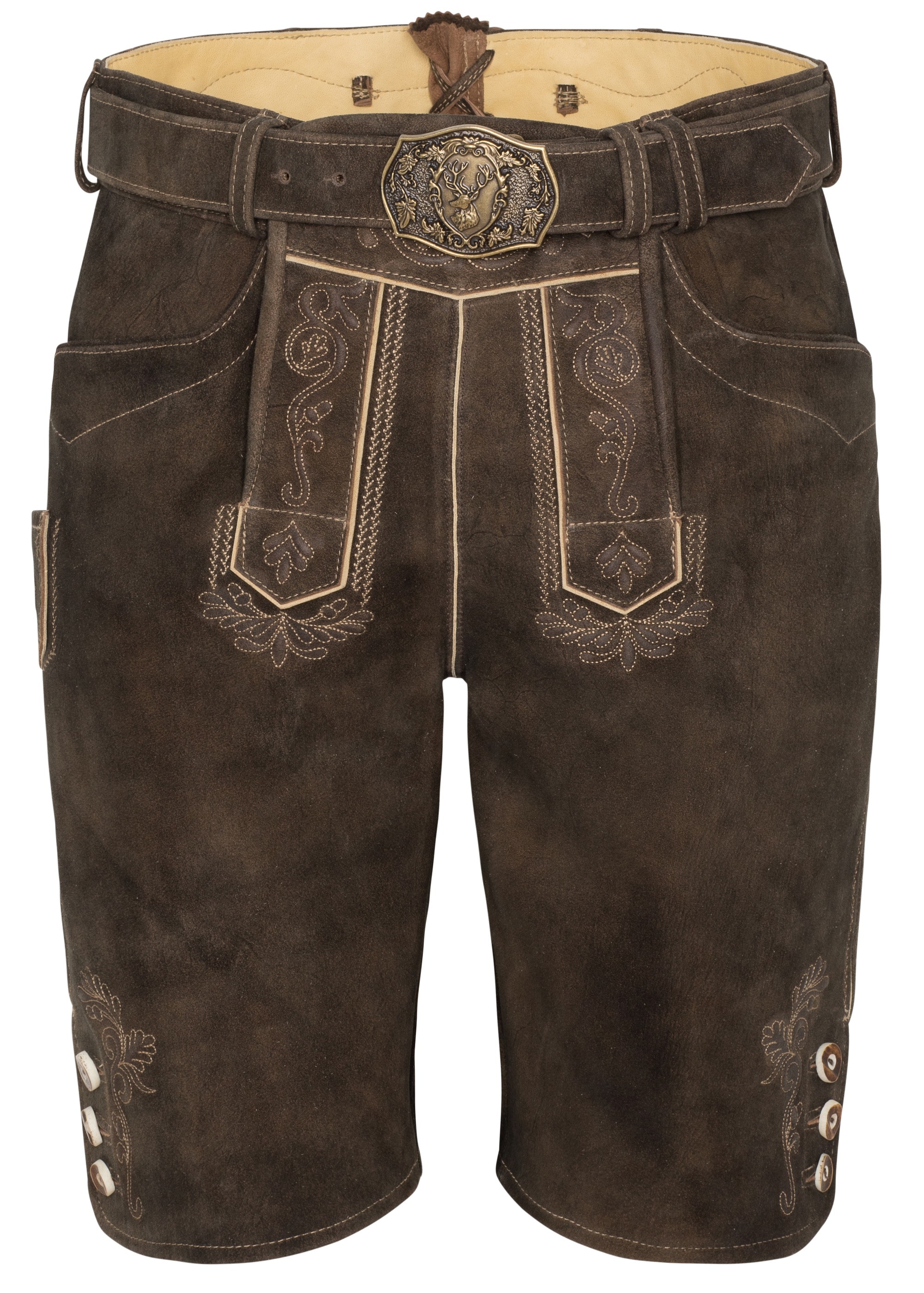 Spieth & Wensky Malsch-Lederhose H/G-Gürtel