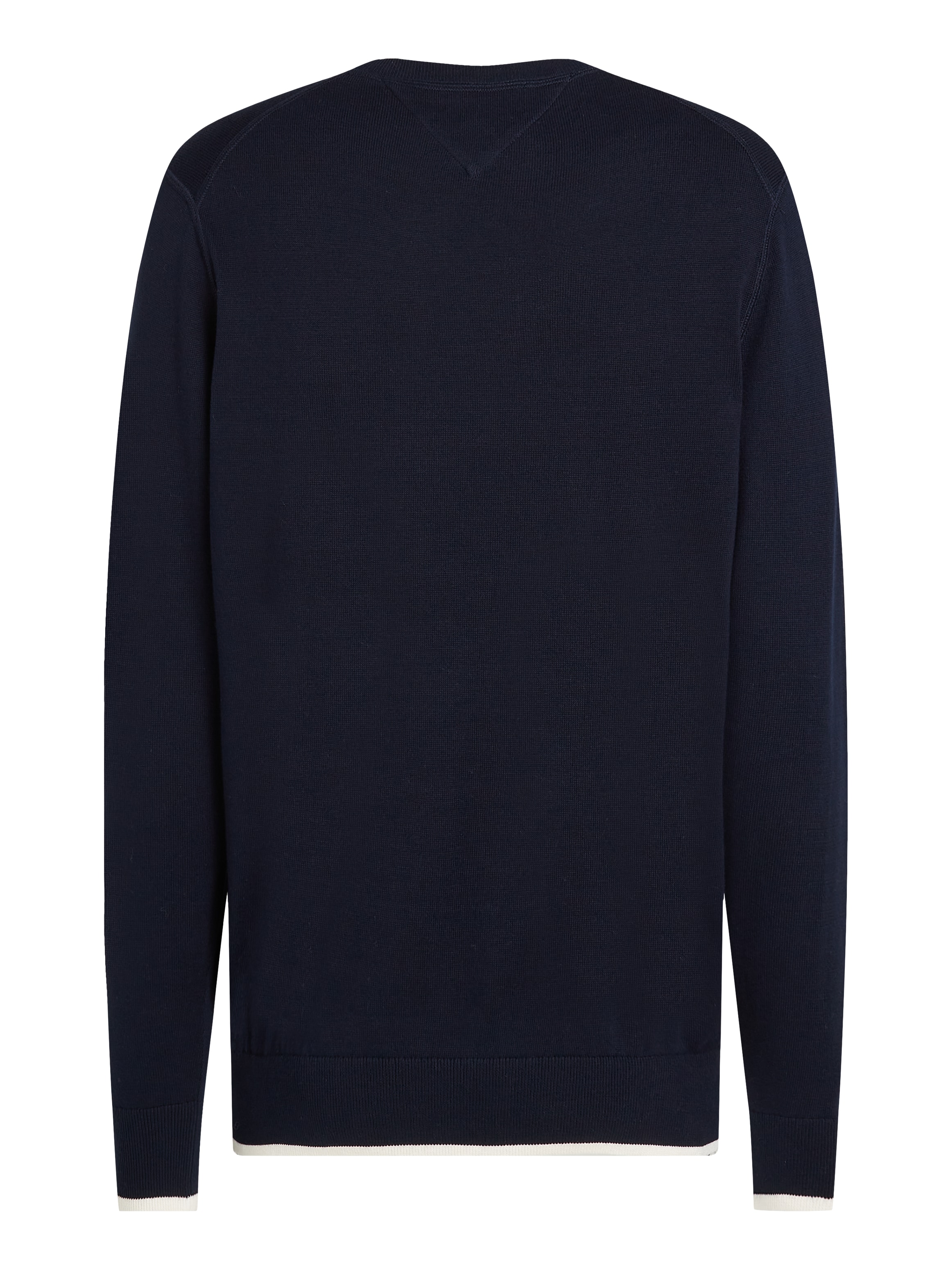 Tommy Hilfiger Rundhalspullover »GRAPHIC COTTON CREW«, mit Logostickerei