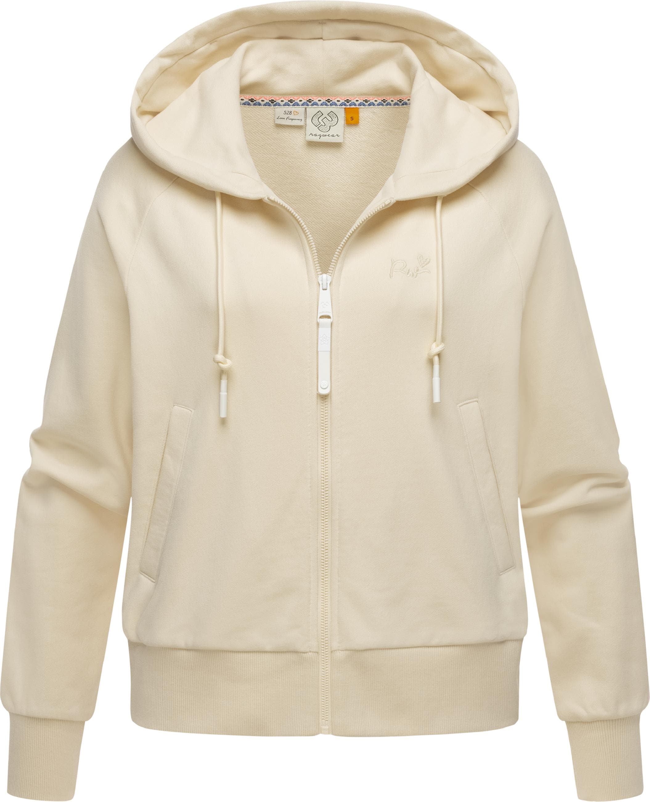Ragwear Kapuzensweatjacke »Sweatjacke Taila«, modische Damen Sweatjacke mit Kapuze