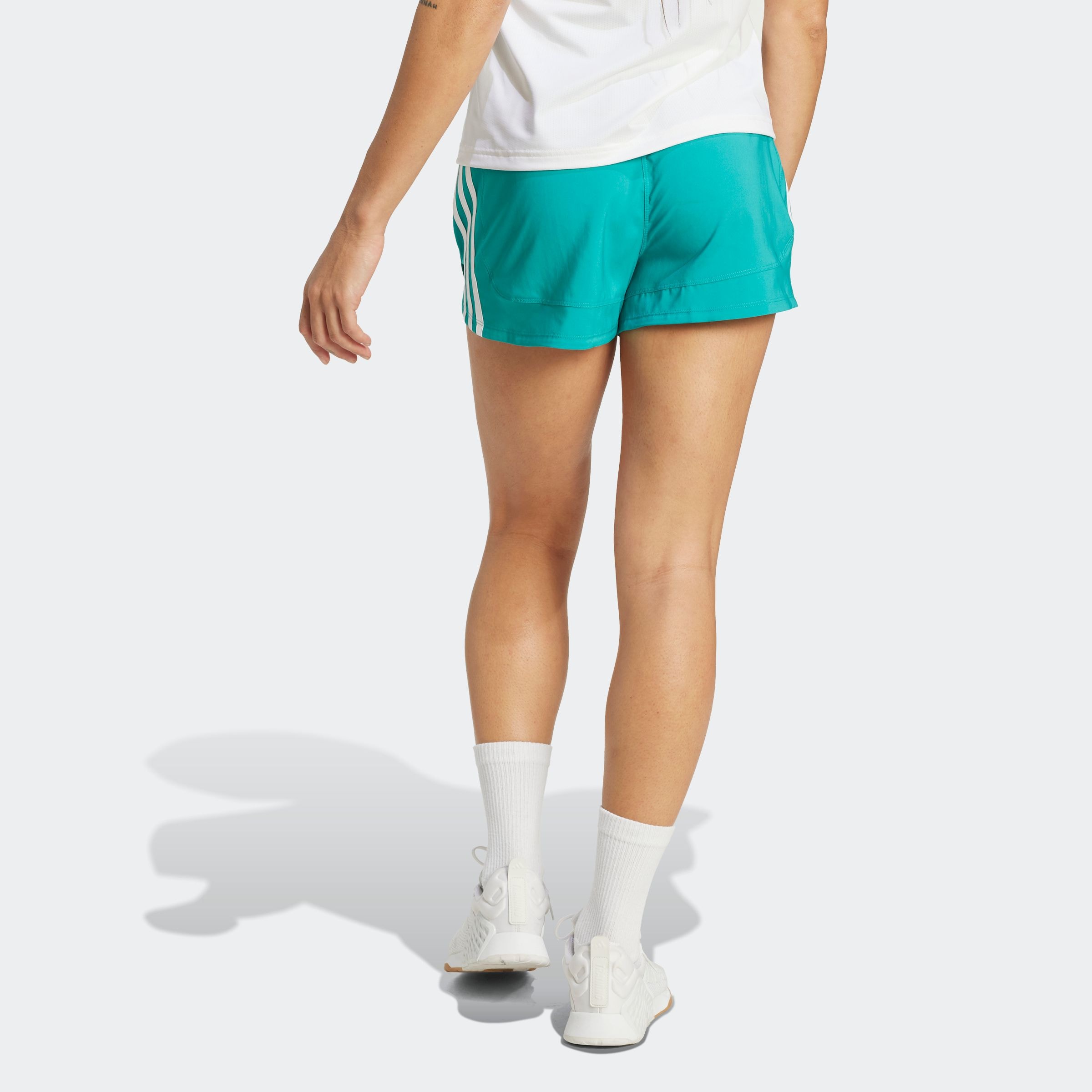 adidas Performance Shorts »PACER WVN HIGH«  Woven Trainingsshorts mit hohem Bund