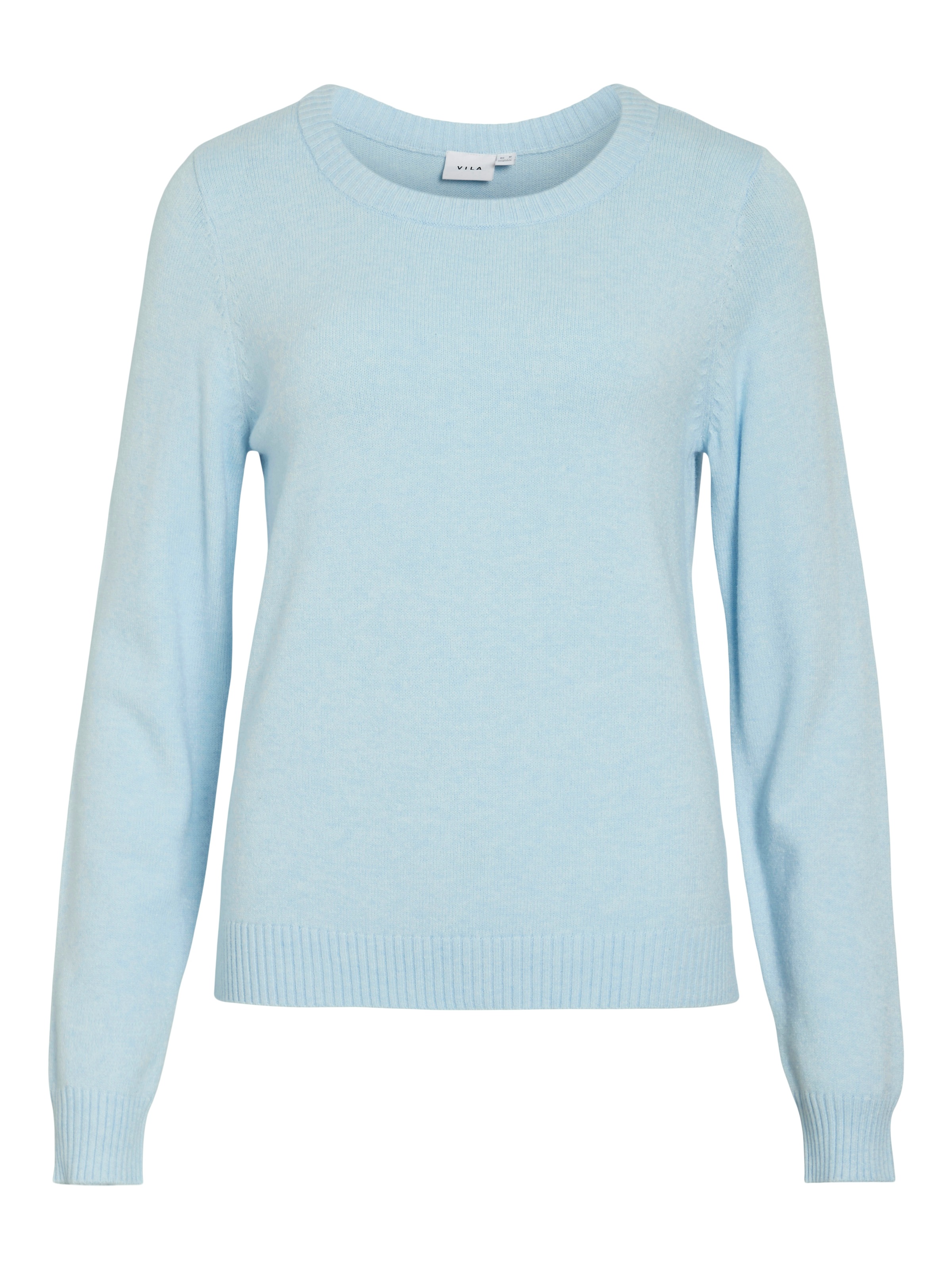 Vila Rundhalspullover »VIRIL O-NECK L/S  KNIT TOP - NOOS« Viskosemischung, regular fit