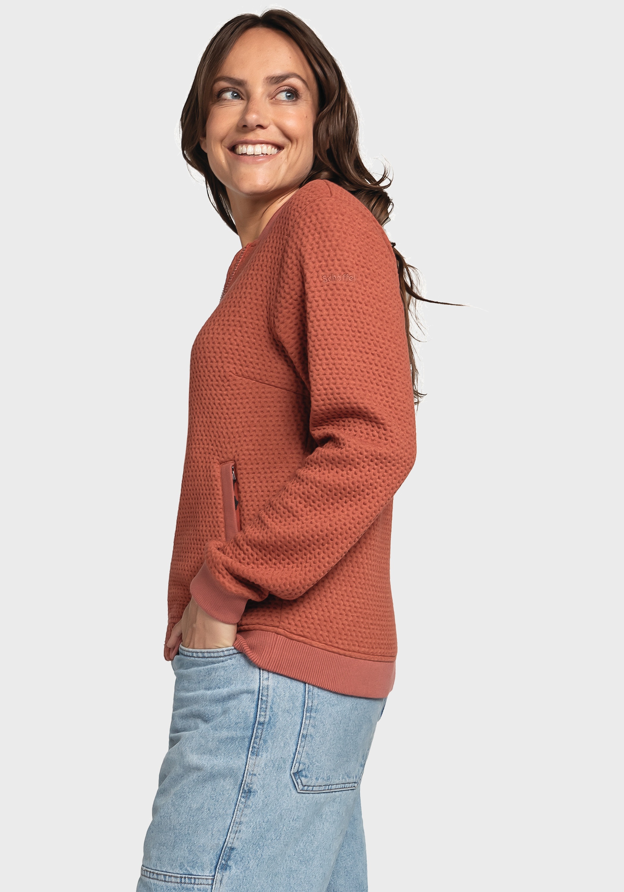 Schöffel Fleecejacke »Fleece Jacket Genua L«, ohne Kapuze