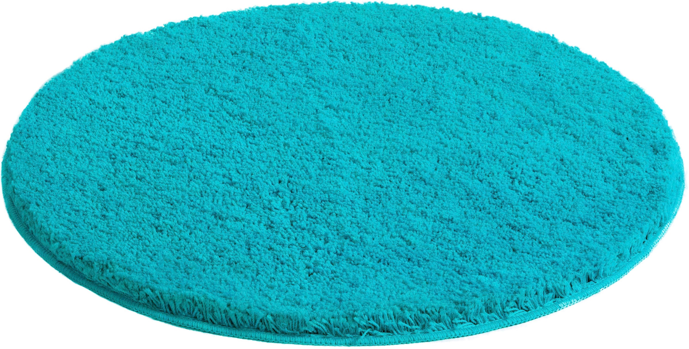 my home Badematte »Sanremo, Badvorleger, Badezimmer Teppich, sehr weich«, rutschhemmend beschichtet, fußbodenheizungsgeeignet-schnell trocknend, Badteppich, unifarben, rechteckig, rund & als 3-tlg. Set erhältlich