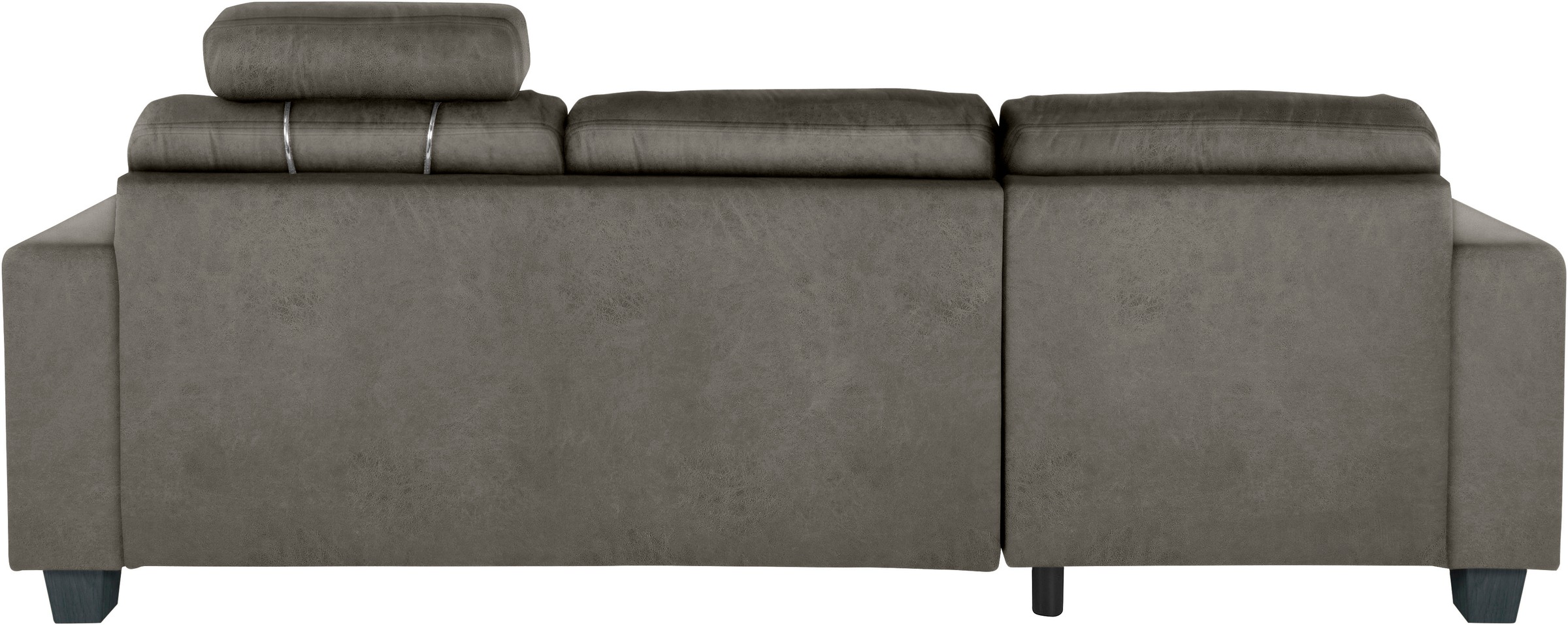 TRENDMANUFAKTUR Ecksofa »Chamber, zeitlos und modern, bequem mit hohem Sitzkomfort, L-Form«, inklusive einer Kopfstütze, wahlweise mit Schlaffunktion