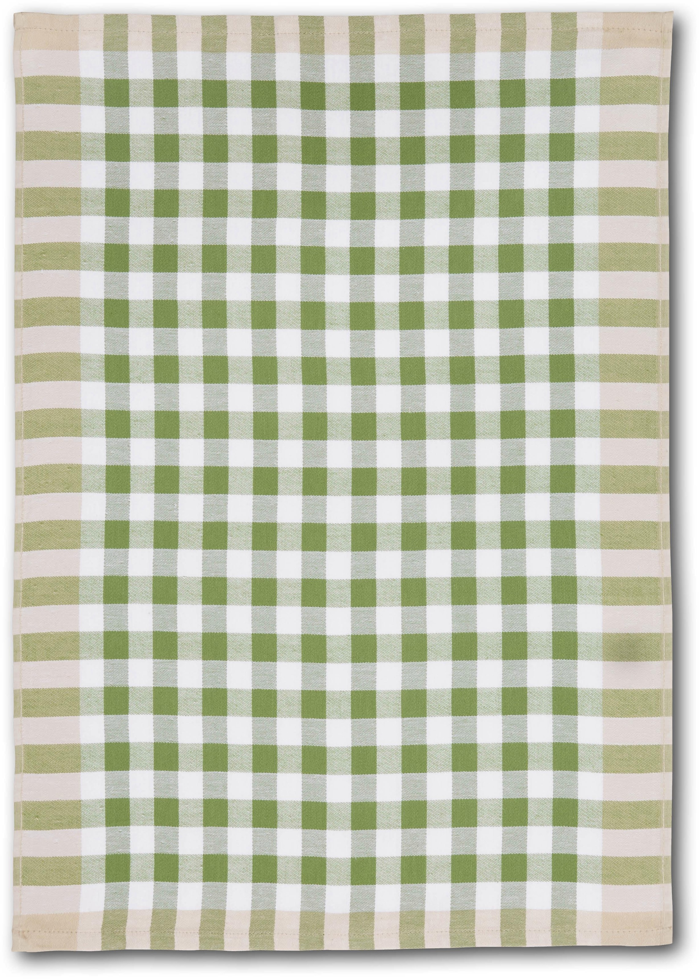 Dyckhoff Geschirrtuch »KARO, Maße je Tuch ca. 50x70 cm«, (Set, 6 tlg.), mit drei verschiedenen Motiven