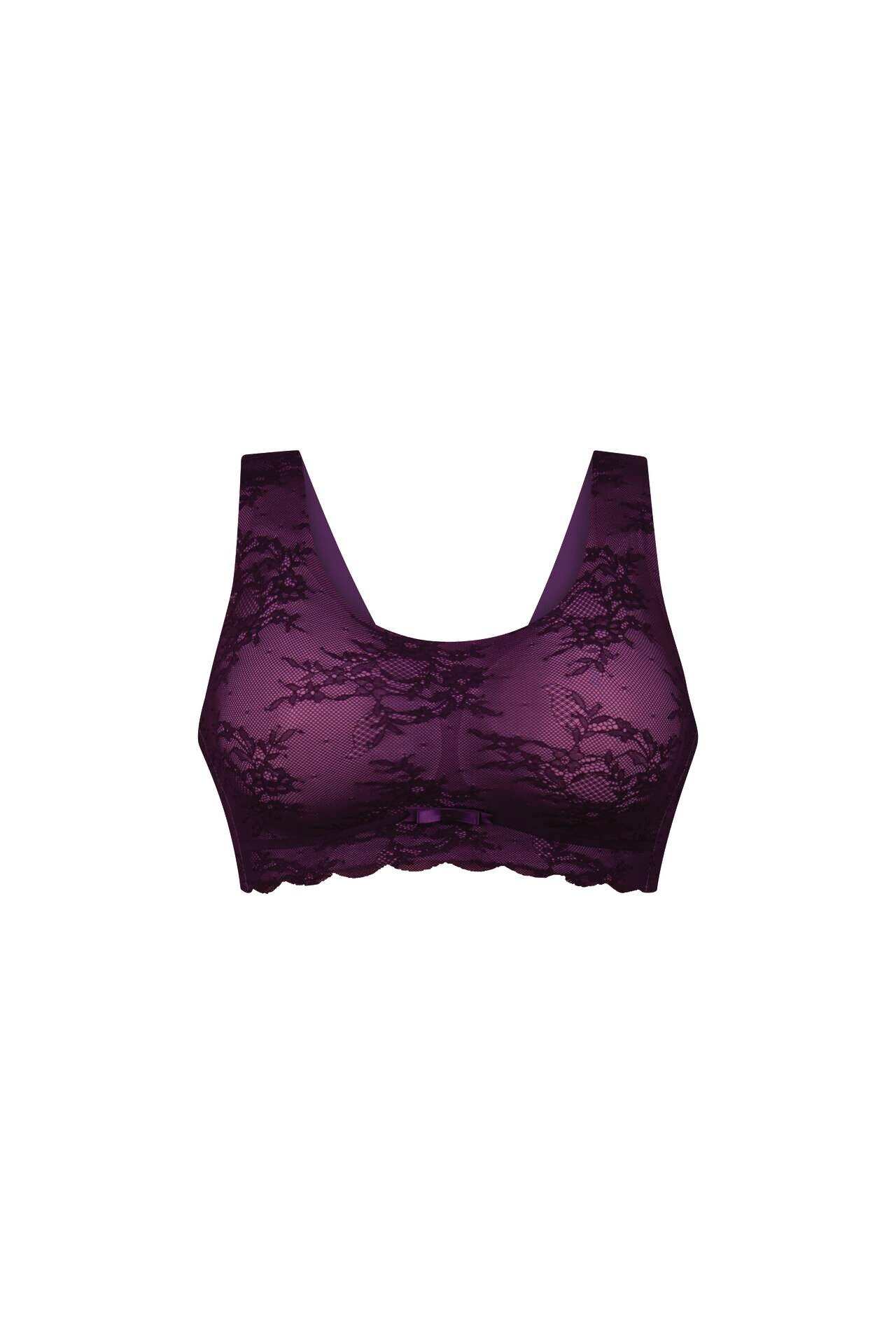 Anita since 1886 Bralette »Essentials Lace«, florale Spitze, herausnehmbare Schaumcups, zartes Seidenband
