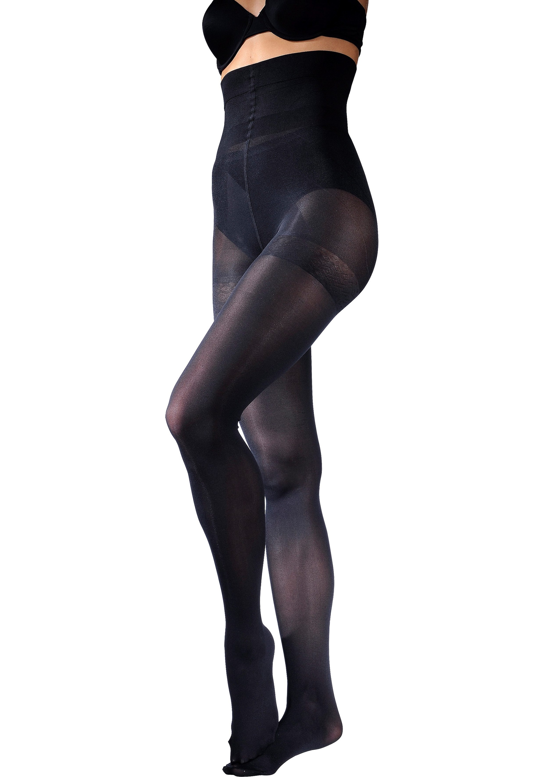 LASCANA Feinstrumpfhose, (2 St.), Bodyshaper mit extrahohem Bund