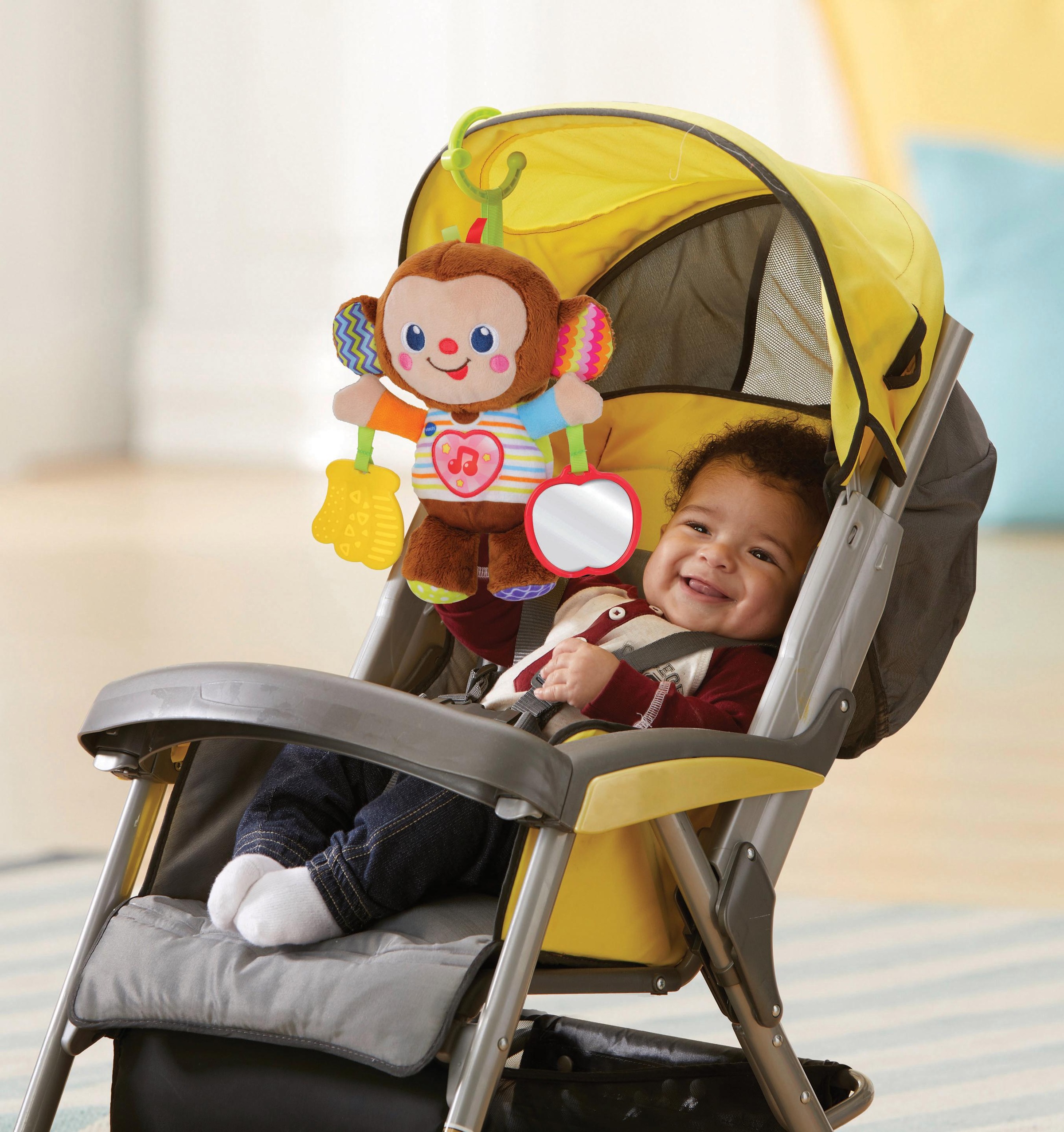 Vtech® Greifling »VTechBaby, Babyäffchen«, mit Licht und Sound