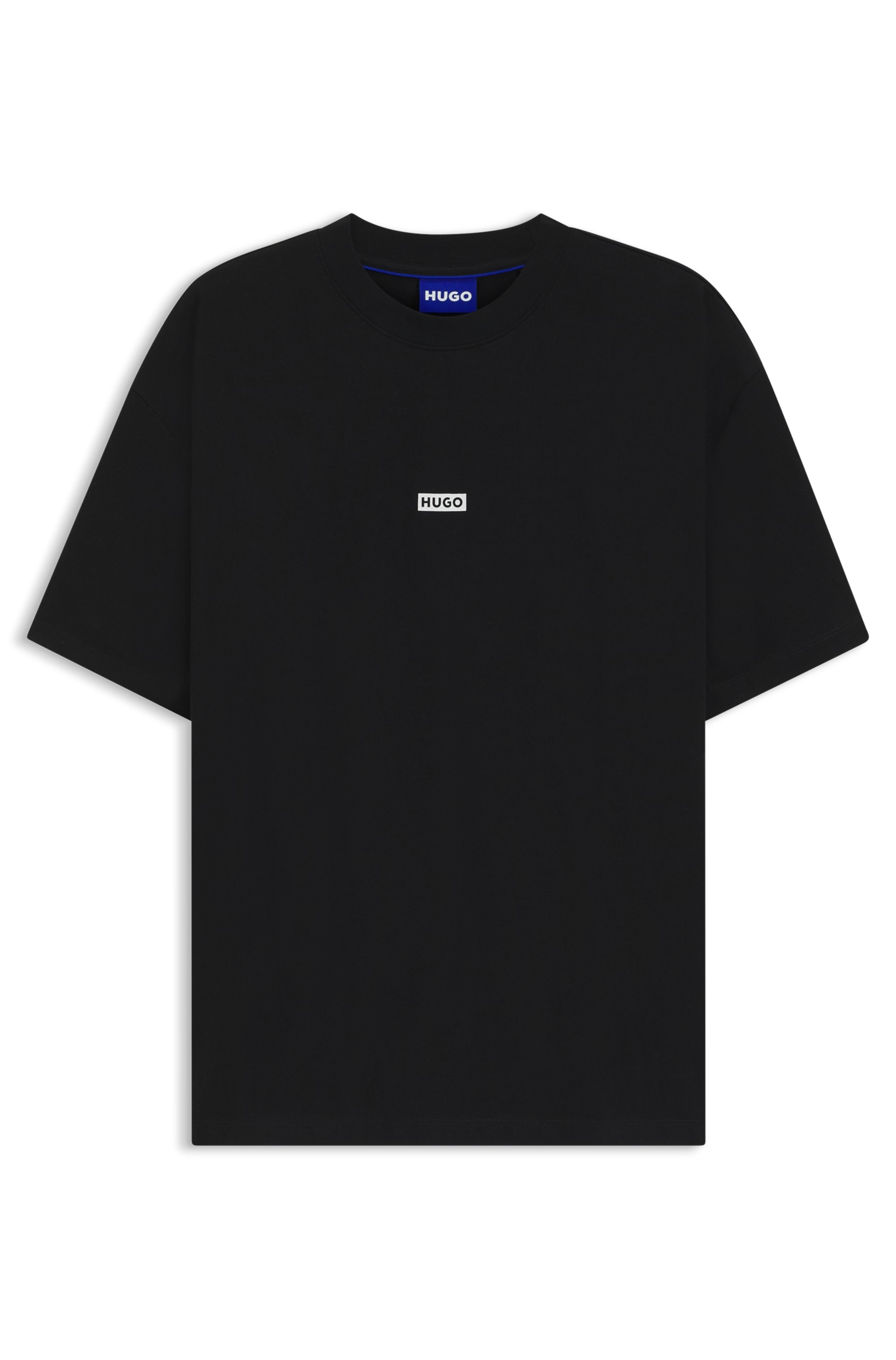 HUGO Blue T-Shirt »Nalono«, mit Logodruck, Oversized Look mit Backprint