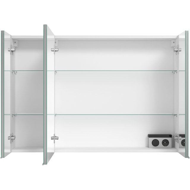 MARLIN Spiegelschrank »3980«, mit doppelseitig verspiegelten Türen,  vormontiert im OTTO Online Shop
