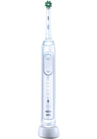 Oral B Elektrische Zahnbürste »Genius X«, mit KI & Putztechnikerkennung, visuelle... kaufen