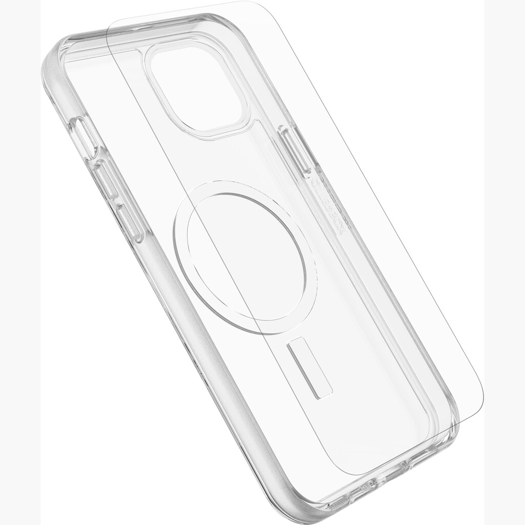Otterbox Backcover »Symmetry Hülle Apple iPhone 15 Plus, MagSafe inkl Schutzglas«, Apple iPhone 15 Plus