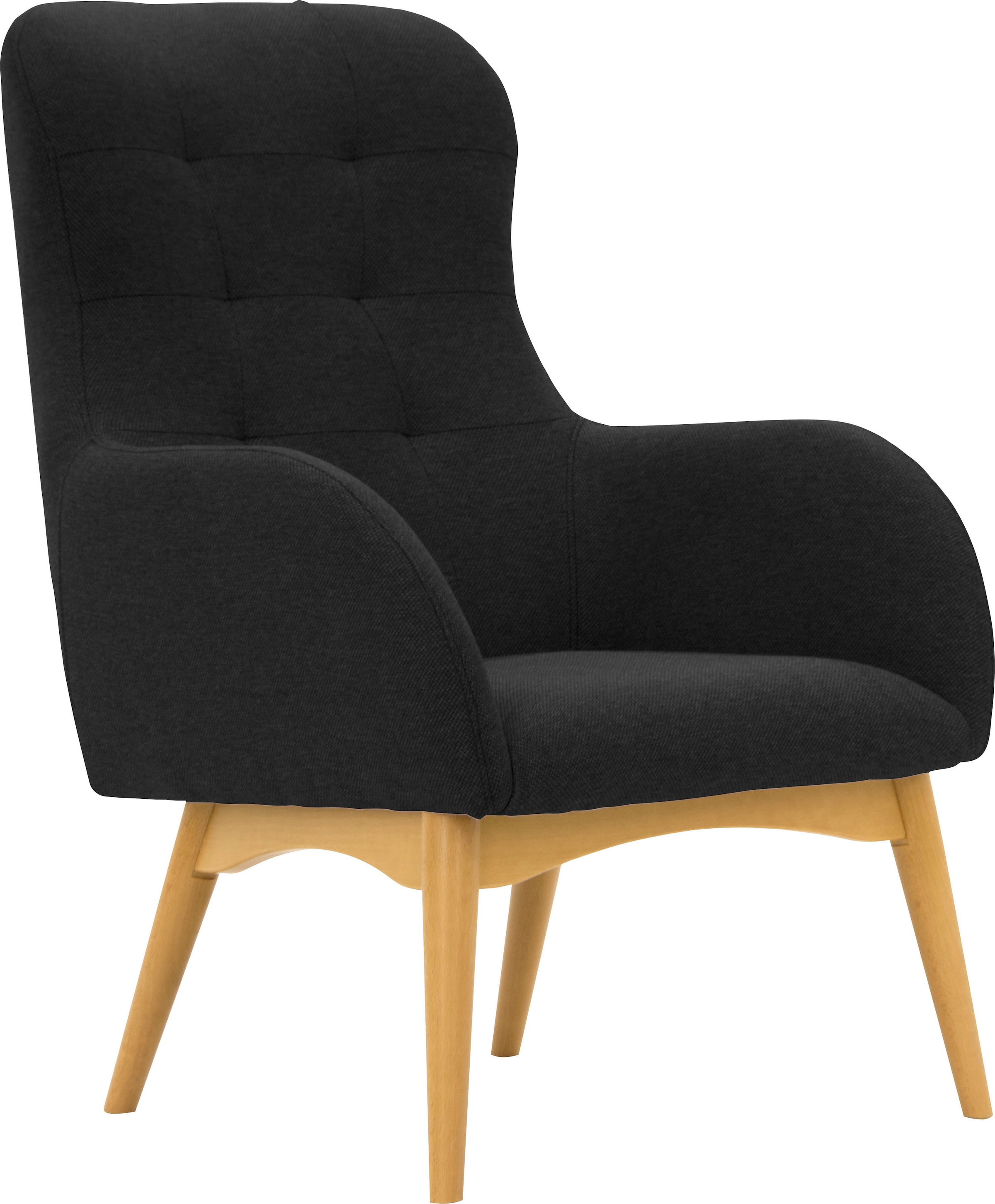 Home affaire Sessel »Leonarda« feine Steppung im Rücken