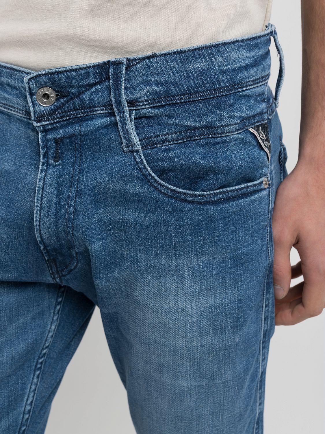 Replay Slim-fit-Jeans »Anbass Superstretch« elastisch