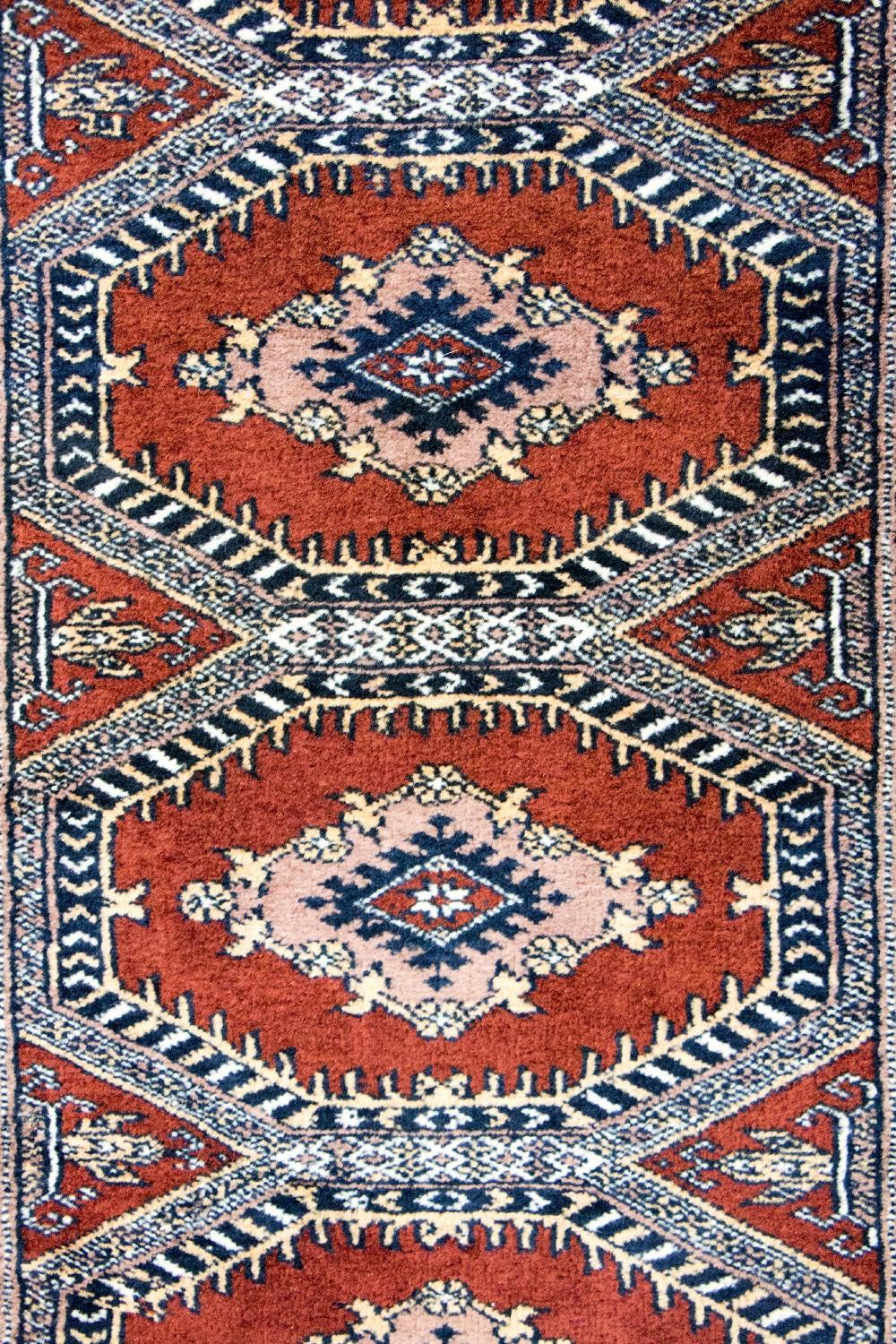 morgenland Wollteppich »Buchara Teppich handgeknüpft rot«, rechteckig  kaufen bei OTTO