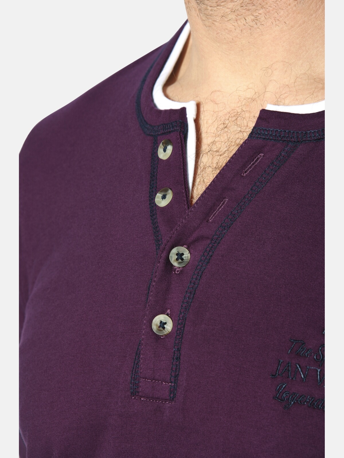 Jan Vanderstorm T-Shirt »T-Shirt HAFTOR« 1 Stk.