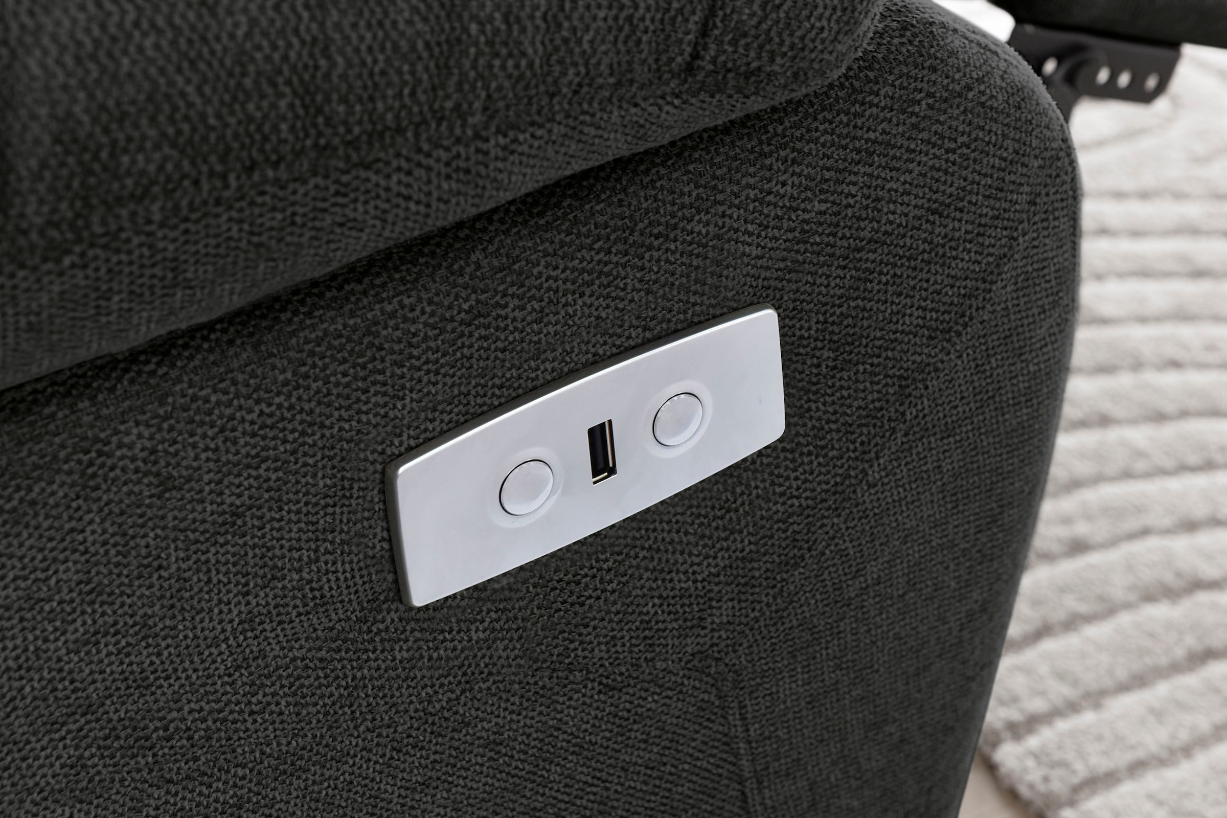 Home affaire 3-Sitzer »Lannilis«, mit manueller und elektrischer Relaxfunktion