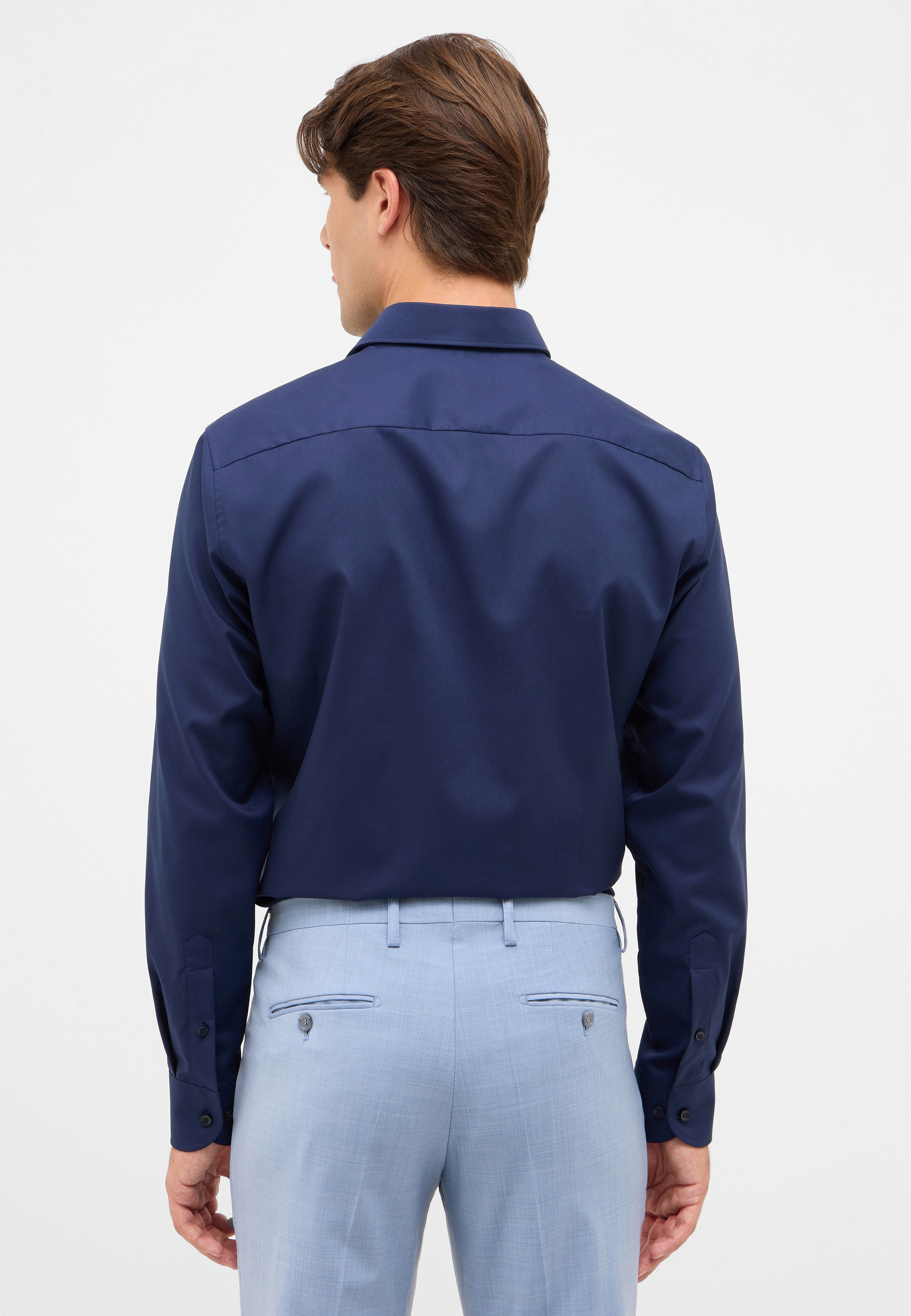 Eterna Langarmhemd »SLIM FIT« NON IRON (bügelfrei)