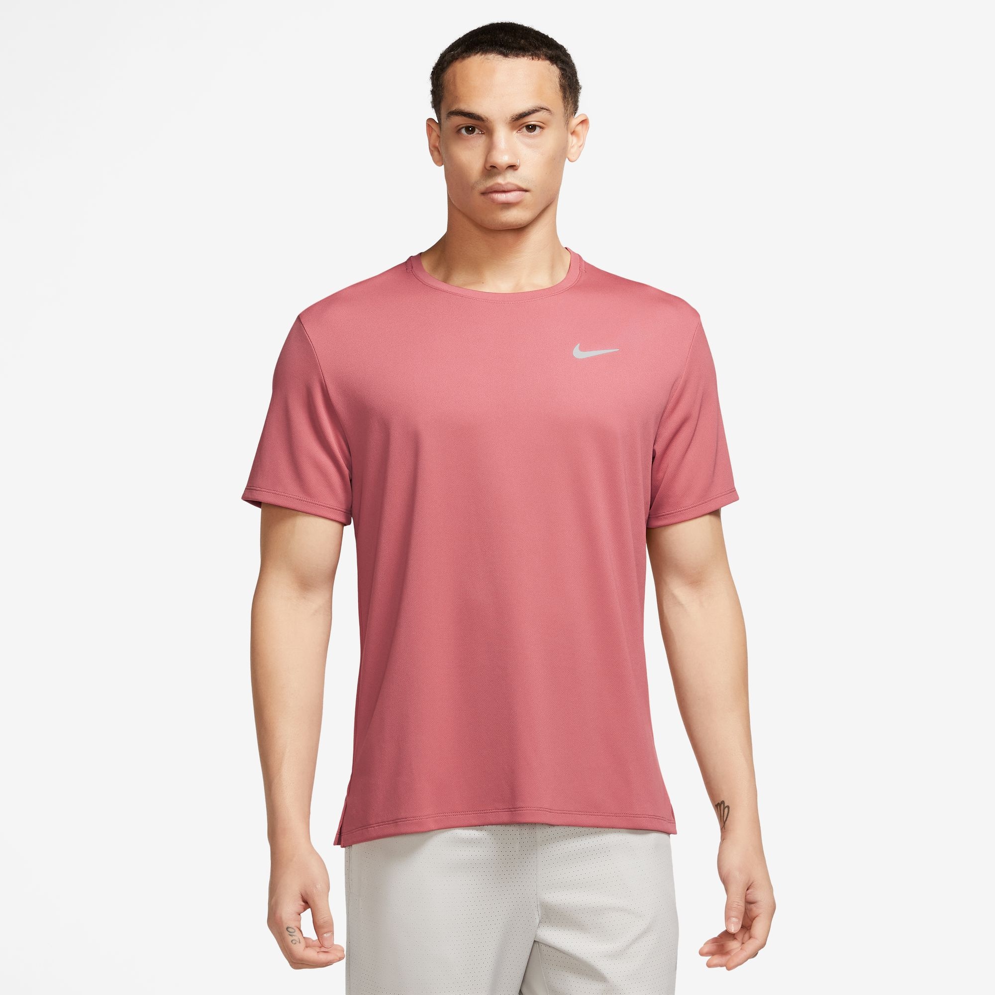 Nike Laufshirt »DRI-FIT UV MILER MEN'S SHORT-SLEEVE RUNNING TOP«