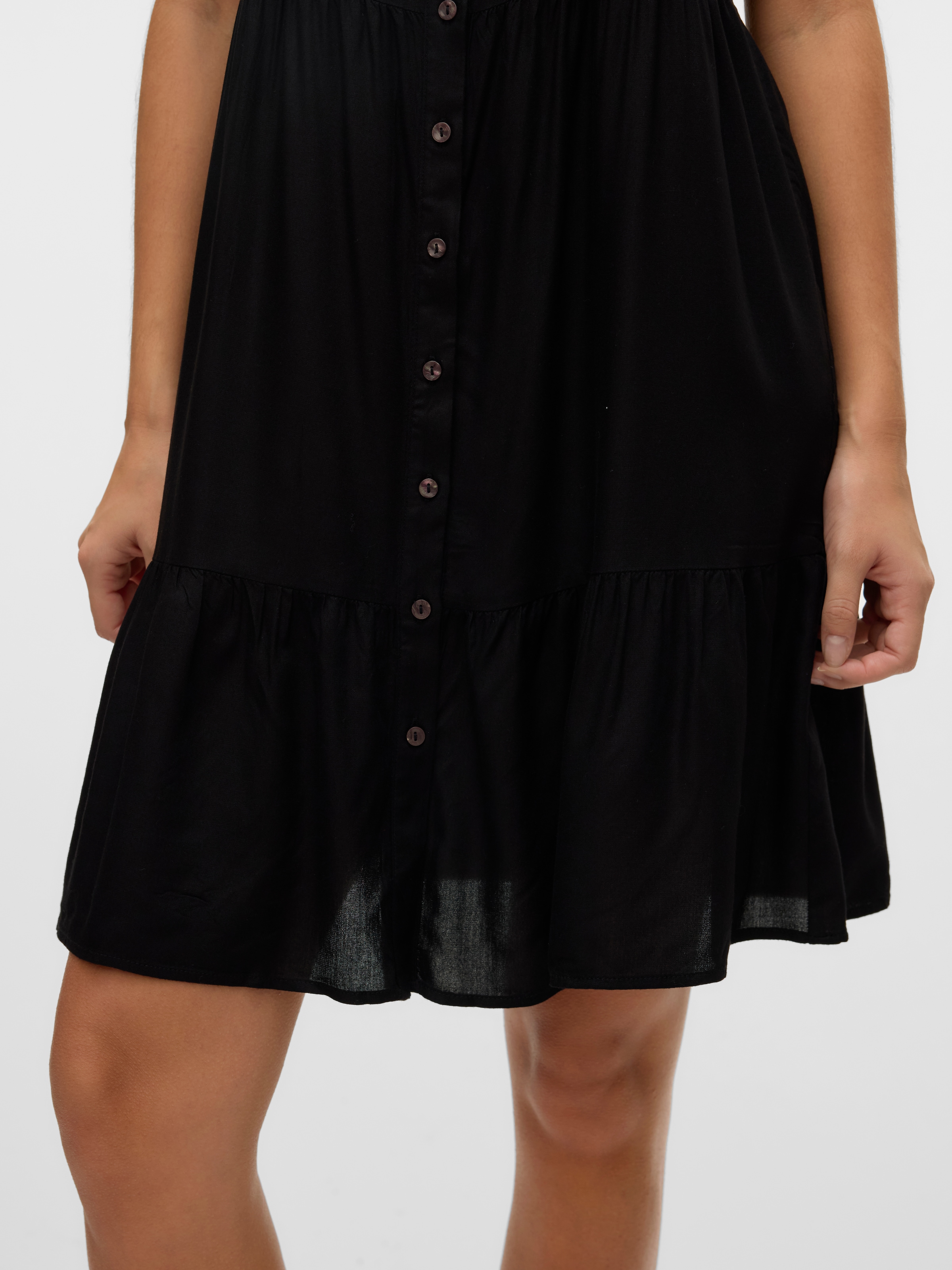 Vero Moda Trägerkleid »VMBUMPY SHORT SINGLET DRESS WVN GA NOOS«