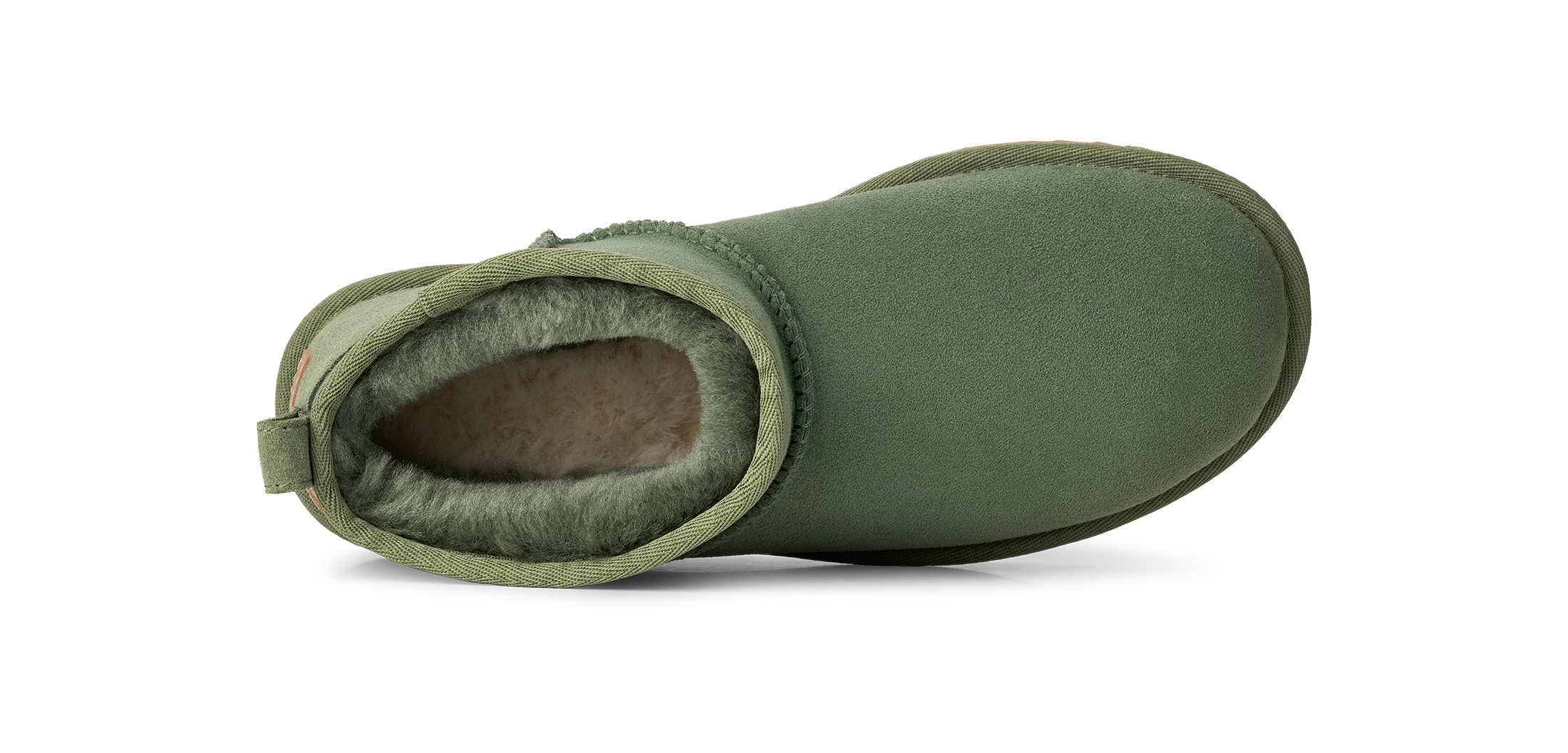 UGG Schlupfboots »Unisex, W CLASSIC ULTRA MINI«  Winterboots mit Ziernähten und Logoaufnäher an der Ferse