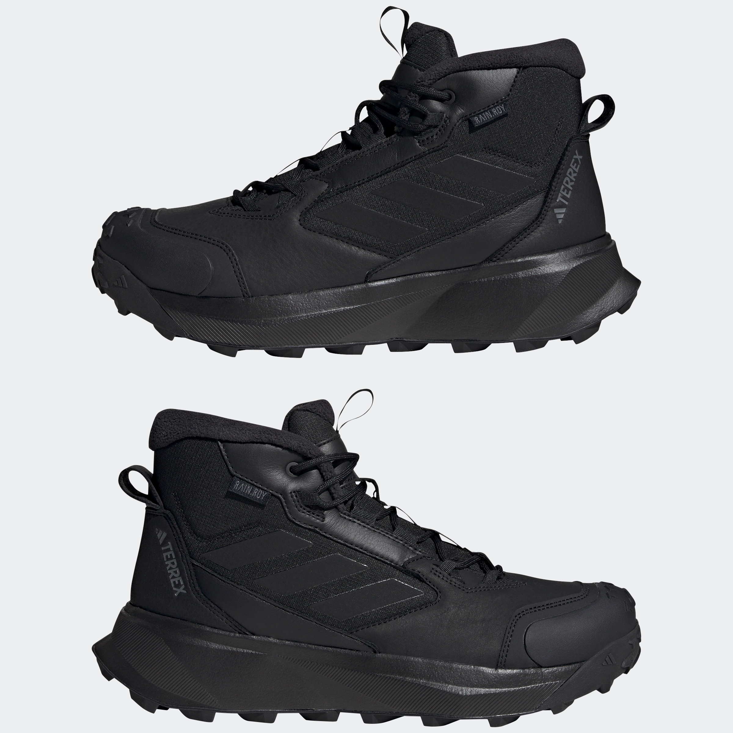 adidas TERREX Winterboots »TERREX WINTER LEATHER MID CUT RAIN.RDY COLD.RDY«, Snowboots, Winterstiefel, Winterschuhe, wasserdicht und gefüttert