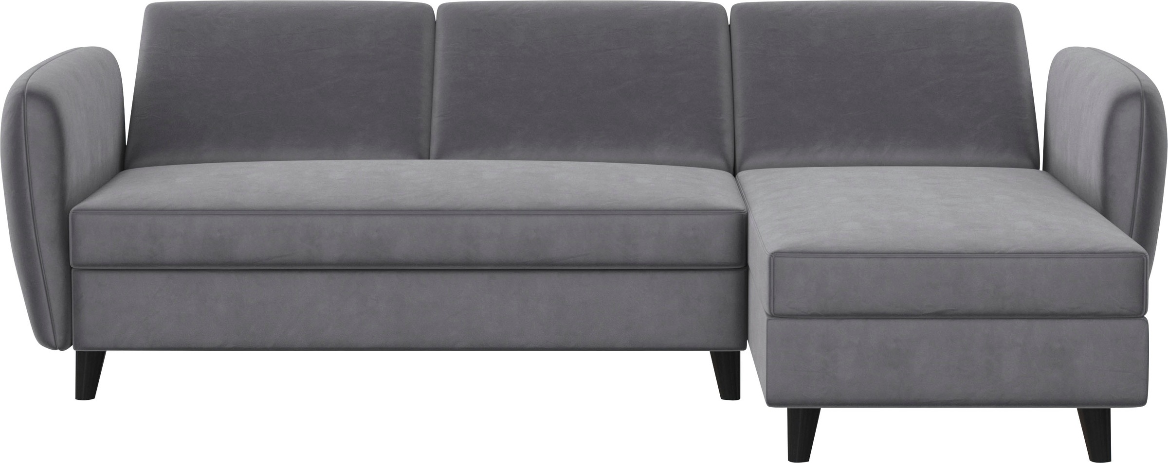 Dorel Home Ecksofa »Perry, L-Form,«, Rückenlehne, verschiedene Farbvarianten, Sitzhöhe 43 cm, Breite 219 cm