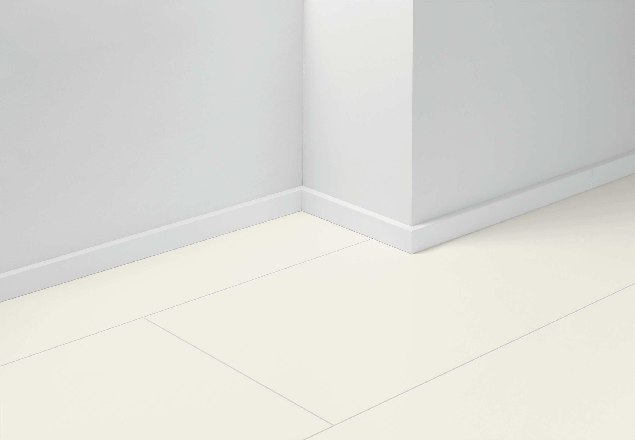 PARADOR Sockelleiste »SL 3 Uni Weiss Dekor D001«