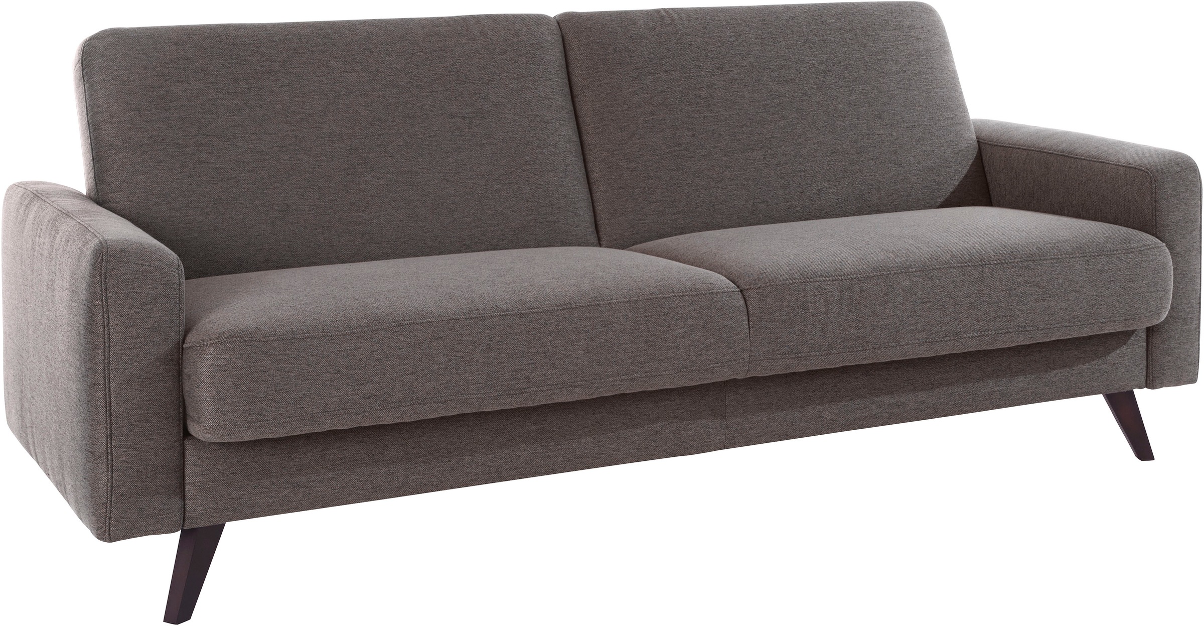 exxpo - sofa fashion 3-Sitzer »Samso, elegant und bequem, toller Sitzkomfort, Schlafsofa« Kippcouch, inklusive Bettfunktion und Bettkasten, Komfortsitzhöhe 49cm