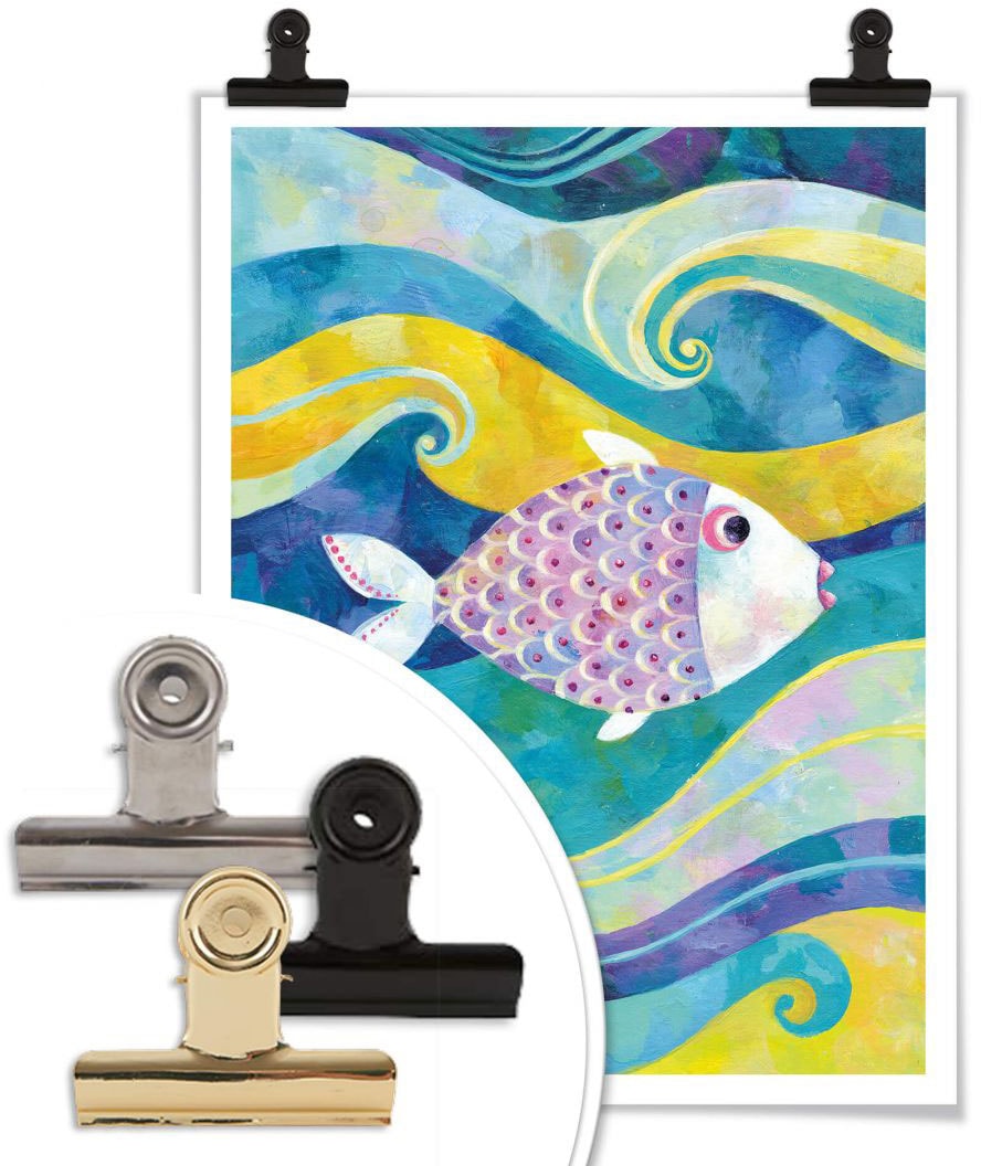 Wall-Art Poster »Ireland Illustration Stranger Things«, Fisch &  Meeresfrüchte, (1 St.), Poster ohne Bilderrahmen bestellen bei OTTO