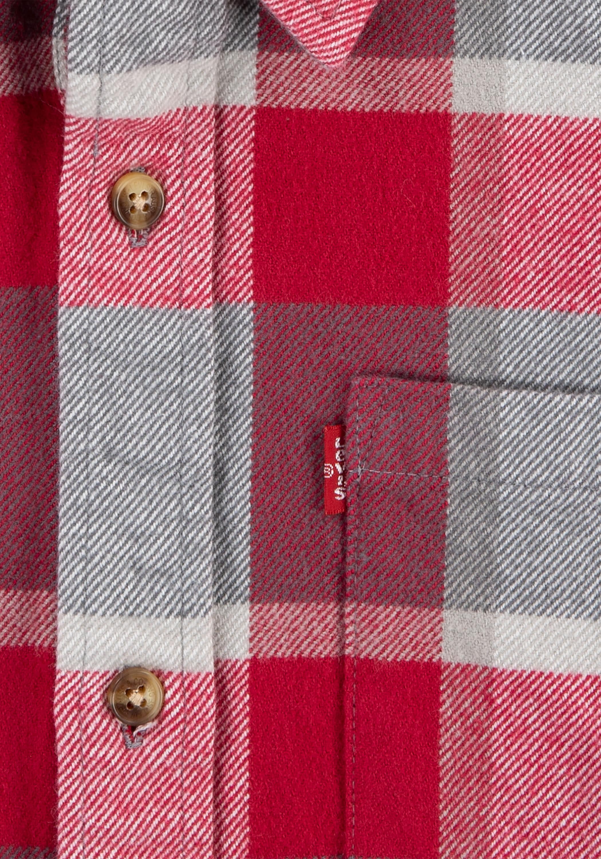 Levi's® Kids Flanellhemd »LVB LS FLANNEL SHIRT«, for BOYS